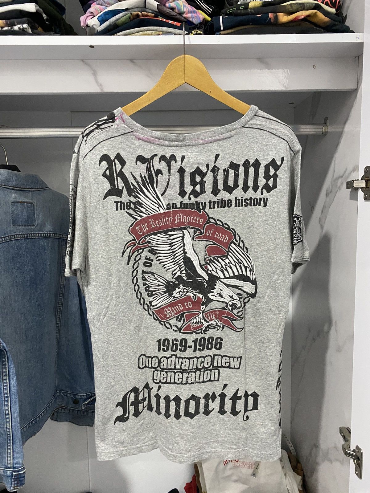 Beauty Beast × Hysteric Glamour × Japanese Brand Japanese Eagle Poem Hysteric Beautybeast Size US L / EU 52-54 / 3 - 1 Thumbnail