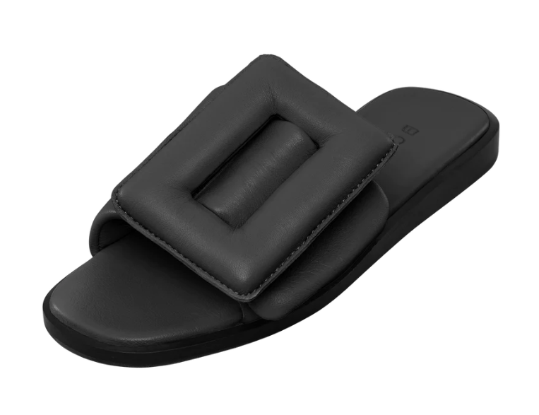 image of Boyy Puffy Sandal in Black, Women's (Size 9)