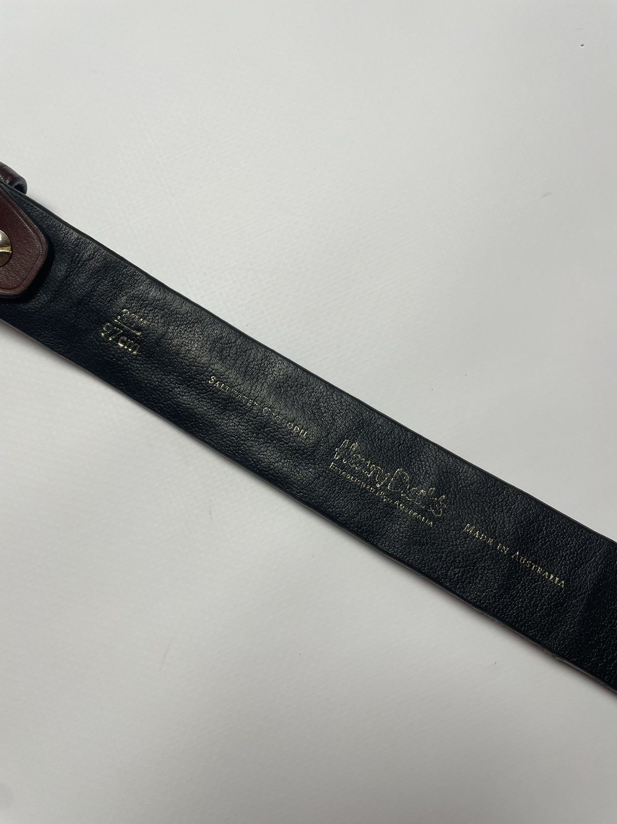 Genuine Leather × Hysteric Glamour Henry Bucks Australia Saltwater Crocodile Leather Belt Size ONE SIZE - 8 Thumbnail