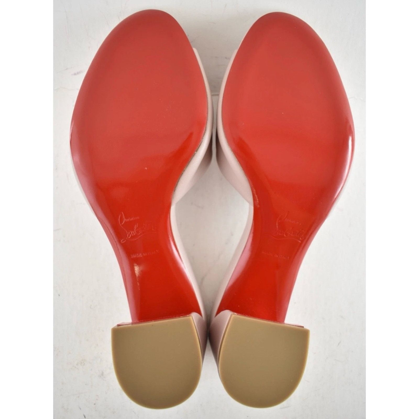 Christian Louboutin Christian Louboutin Jane Mule 55 Vintage Rose Pink Backless Size US 7.5 / IT 37.5 - 15 Thumbnail