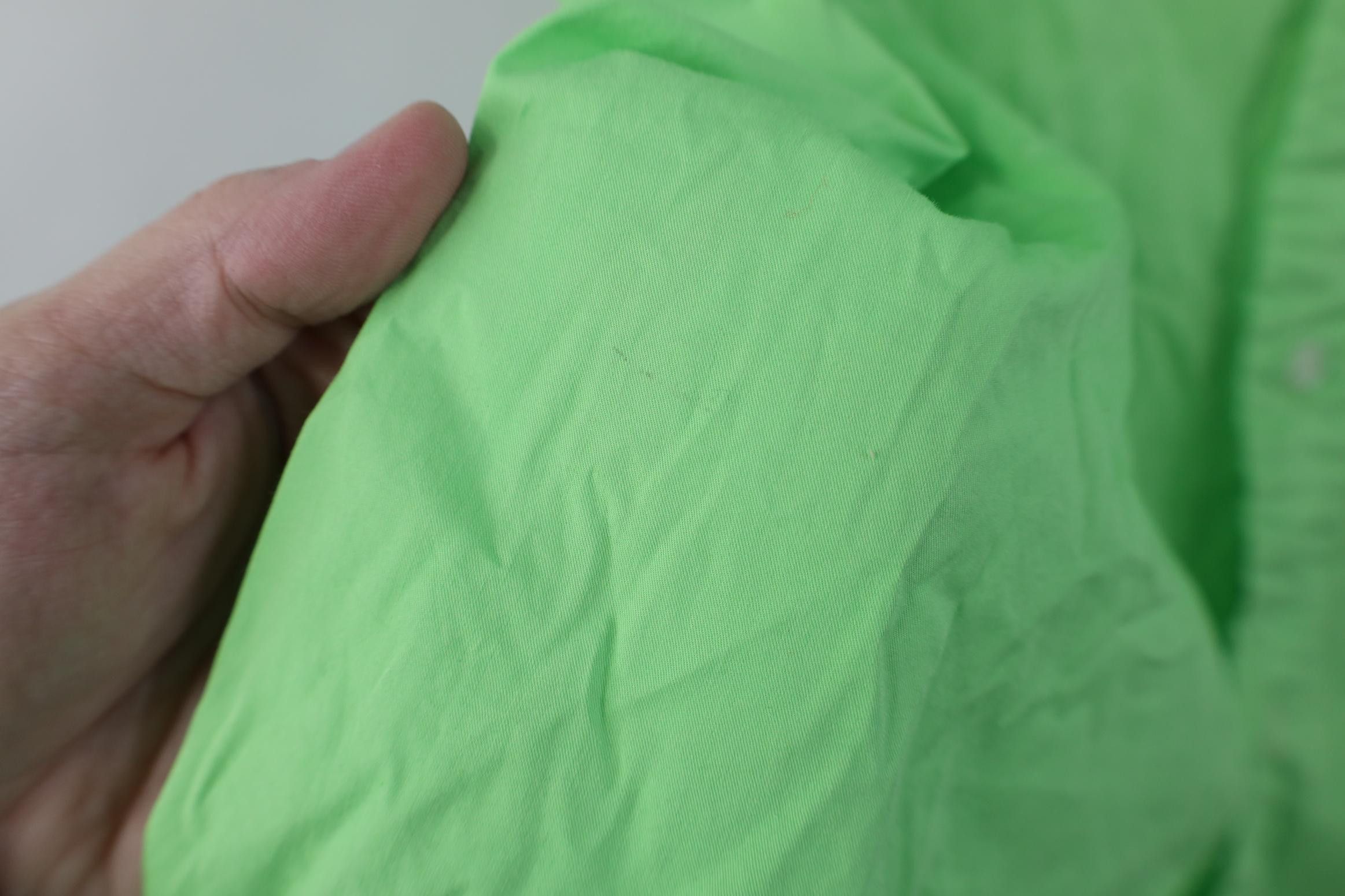 Polo Ralph Lauren Vintage 90s Ralph Lauren Script Collared Button Shirt Lime Size US L / EU 52-54 / 3 - 4 Thumbnail