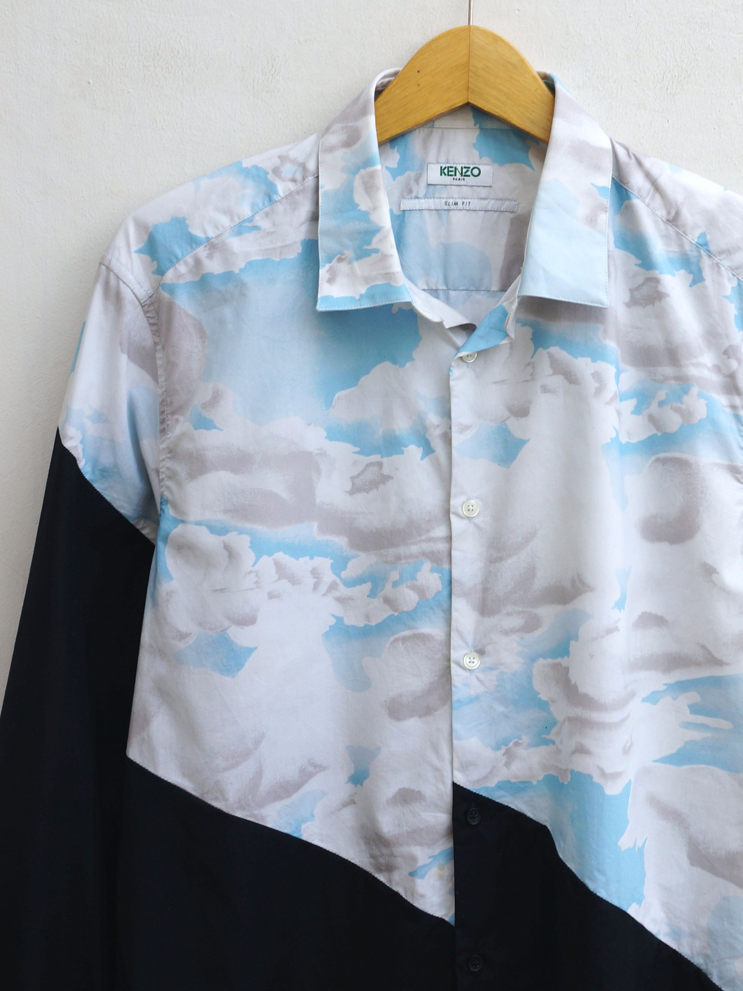 Kenzo Kenzo Cloud Theme Shirt Size US L / EU 52-54 / 3 - 3 Thumbnail