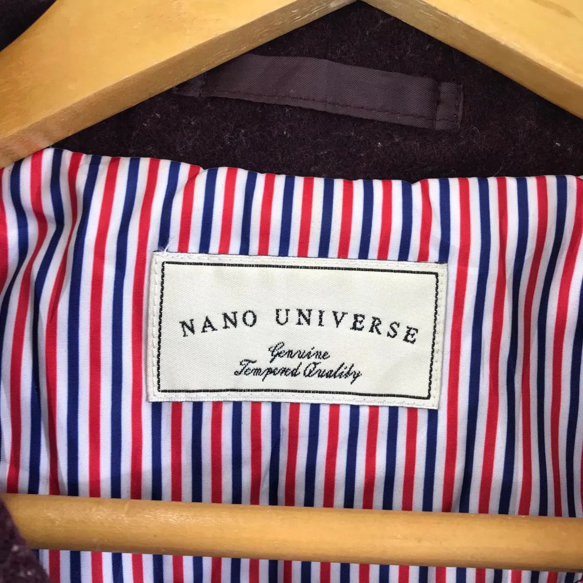 NANO universe Vintage NANO UNIVERSE JAPAN Double Breasted Peacoat Size L / US 10 / IT 46 - 6 Thumbnail