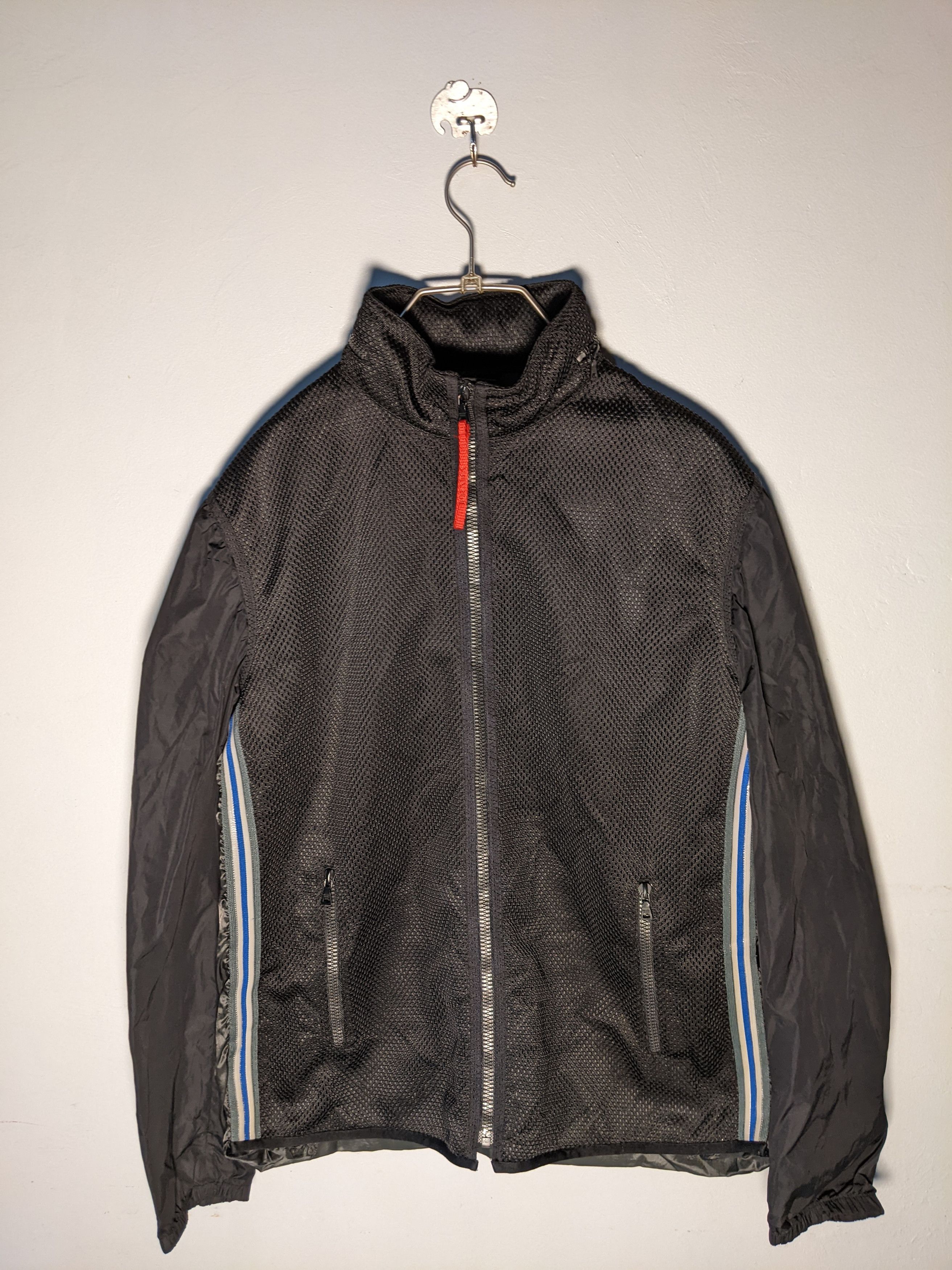 Prada Prada Sport 2000 Ballistic Nylon Goretex Sailing Jacket M/L