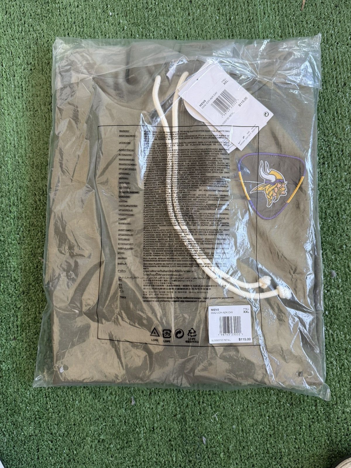 Nike Nike Minnesota Vikings 2025 Salute to Service Hoodie Size US XXL / EU 58 / 5 - 7 Thumbnail