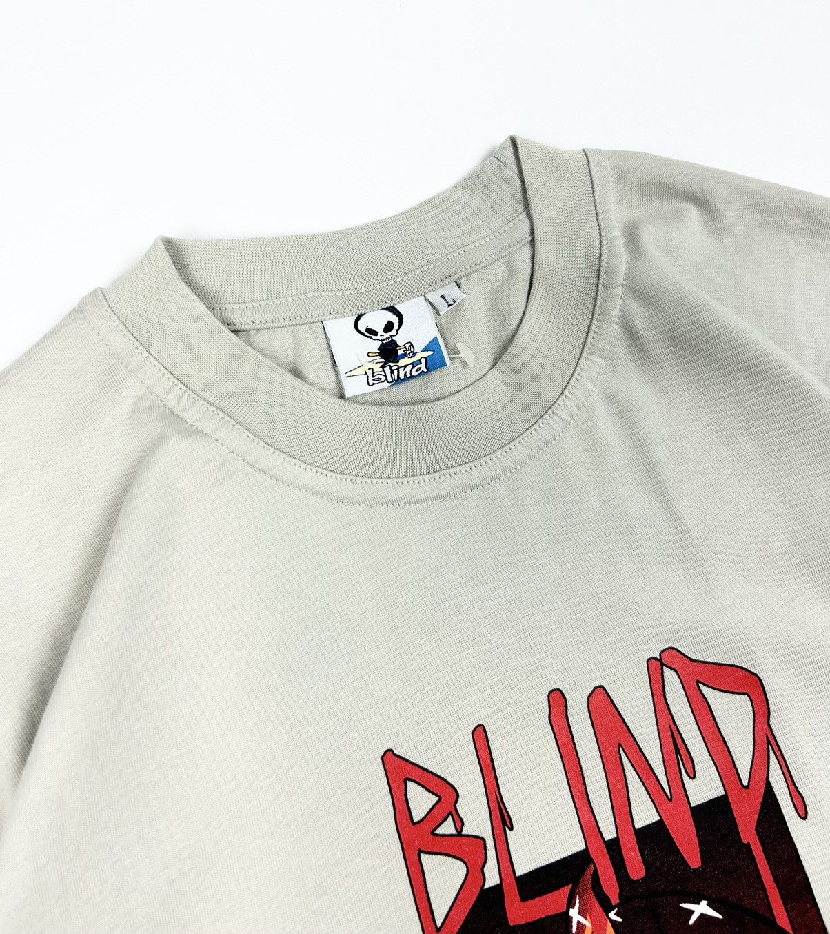 Blind Skateboards × JNCO × Vintage Vintage Blind Skateboards Reaper Long Sleeve 90s Size US L / EU 52-54 / 3 - 8 Thumbnail