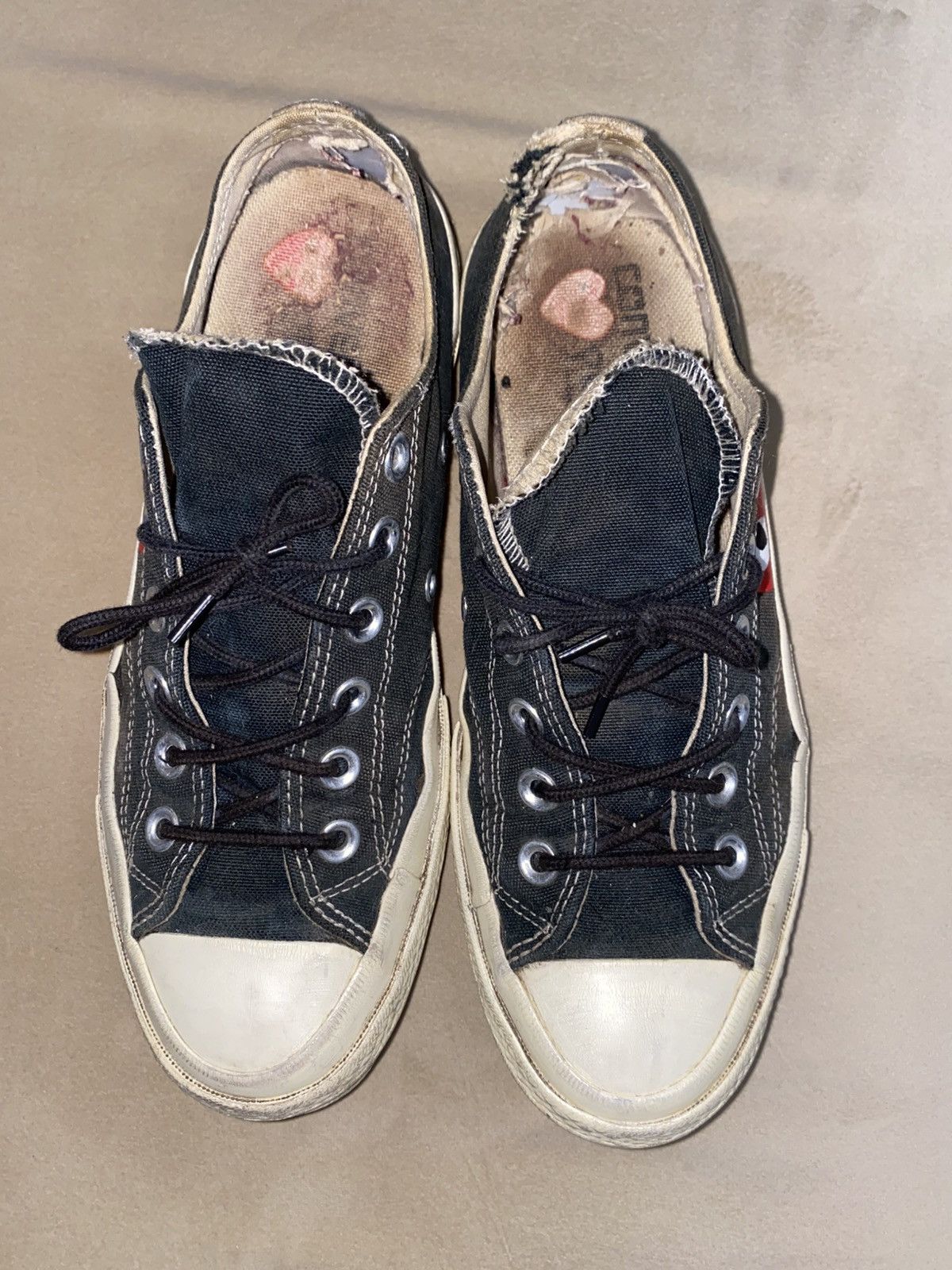 Comme des Garcons PLAY × Converse Converse x Comme des Garcons Play (Women’s) Size US 8 / IT 38 - 2 Thumbnail