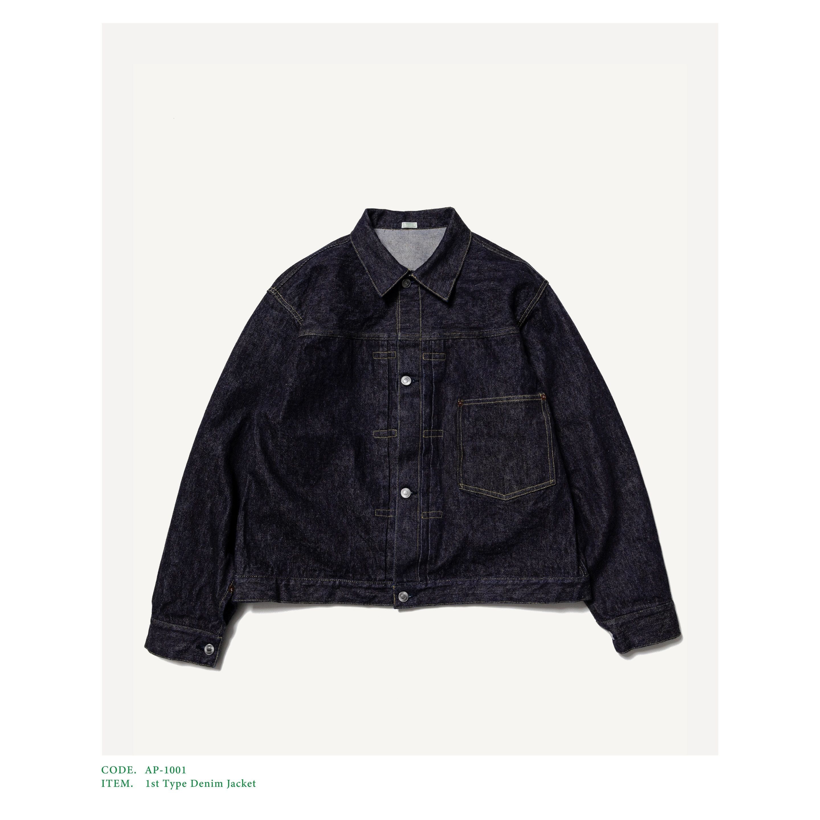A.PRESSE AP-1001 1st Type Denim Jacket (Size 4) | Grailed 