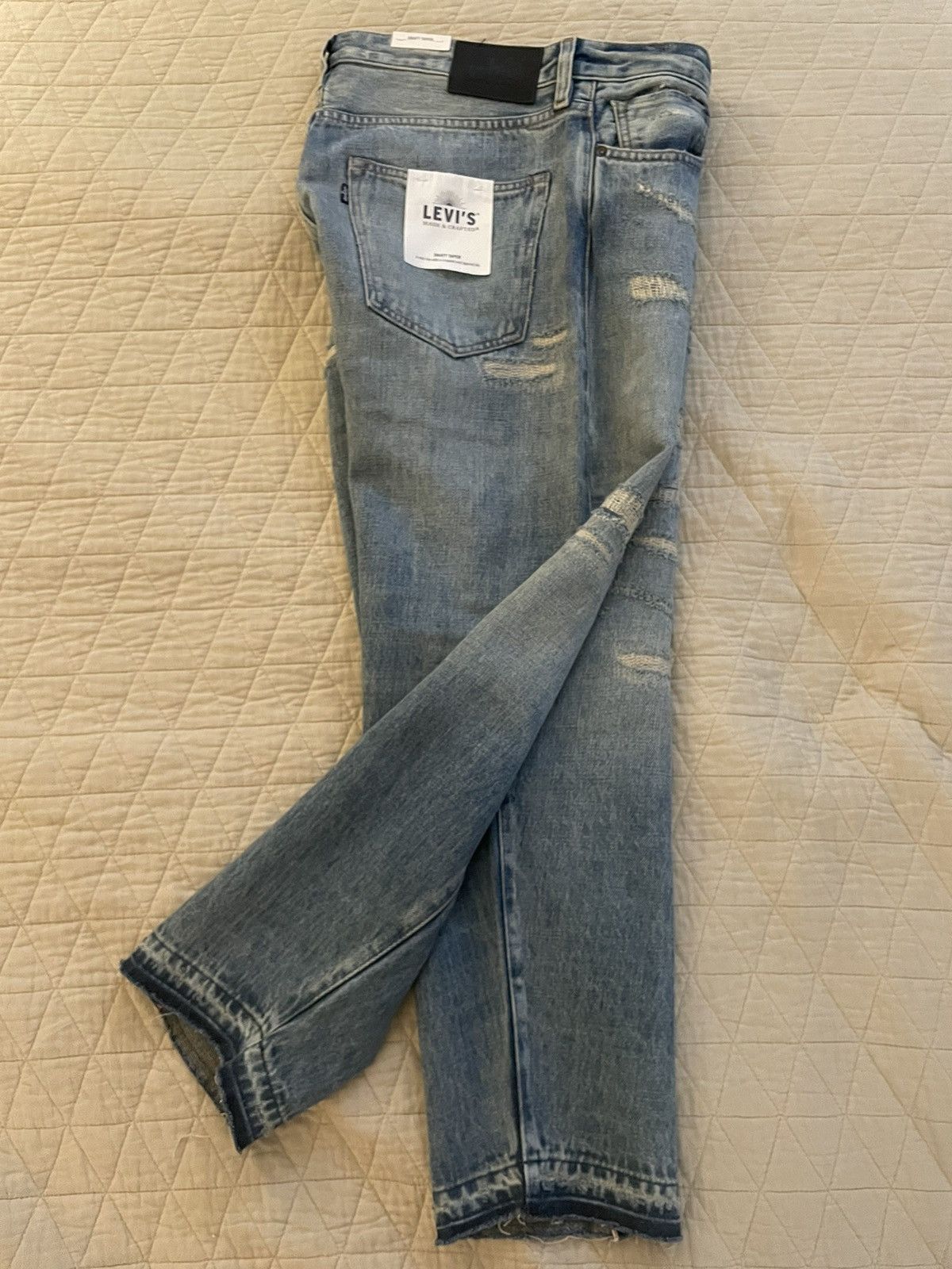 Levi's Made & Crafted DRAFT TAPER SELVEDGE JEAN Size US 32 / EU 48 - 5 Thumbnail