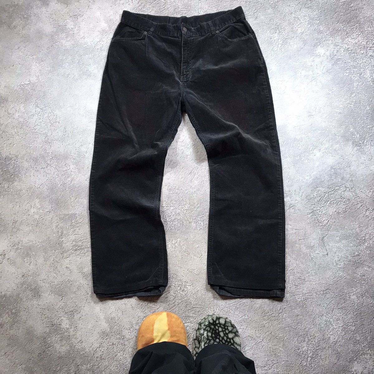 Vintage Vintage 90s Levis Baggy Distressed Black Jeans Grunge 34 Size US 34 / EU 50 - 4 Thumbnail