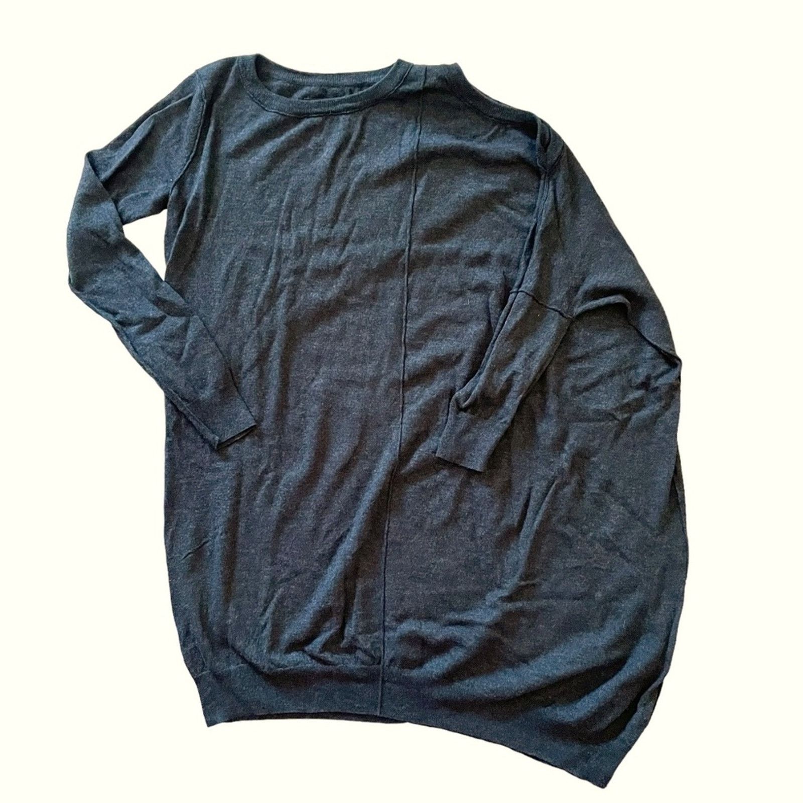 Allsaints AllSaints Roulo Jumper Gray Asymmetrical Sweater Dress Sz 2 Size XS / US 0-2 / IT 36-38 - 1 Thumbnail