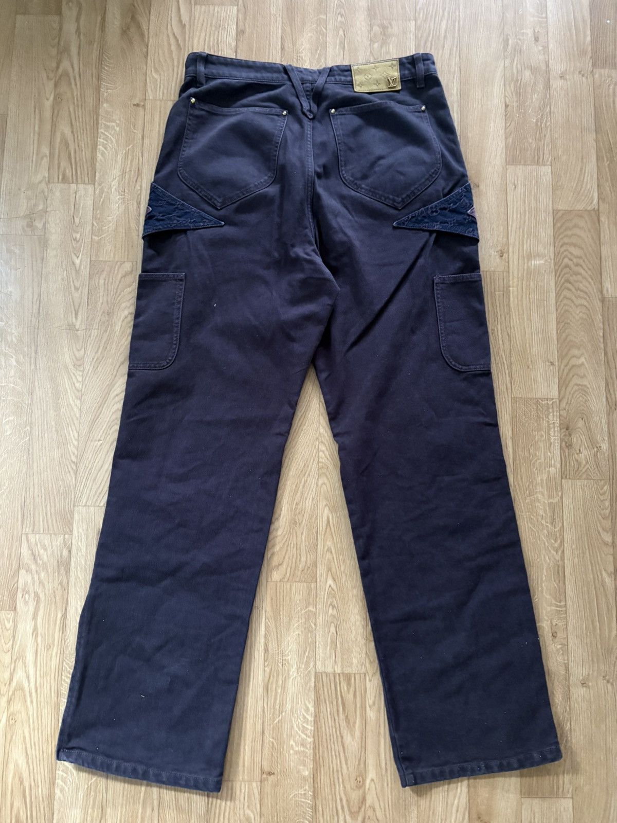 Louis Vuitton Louis Vuitton Monogram Flower Cotton Denim Pants Size US 31 - 5 Thumbnail