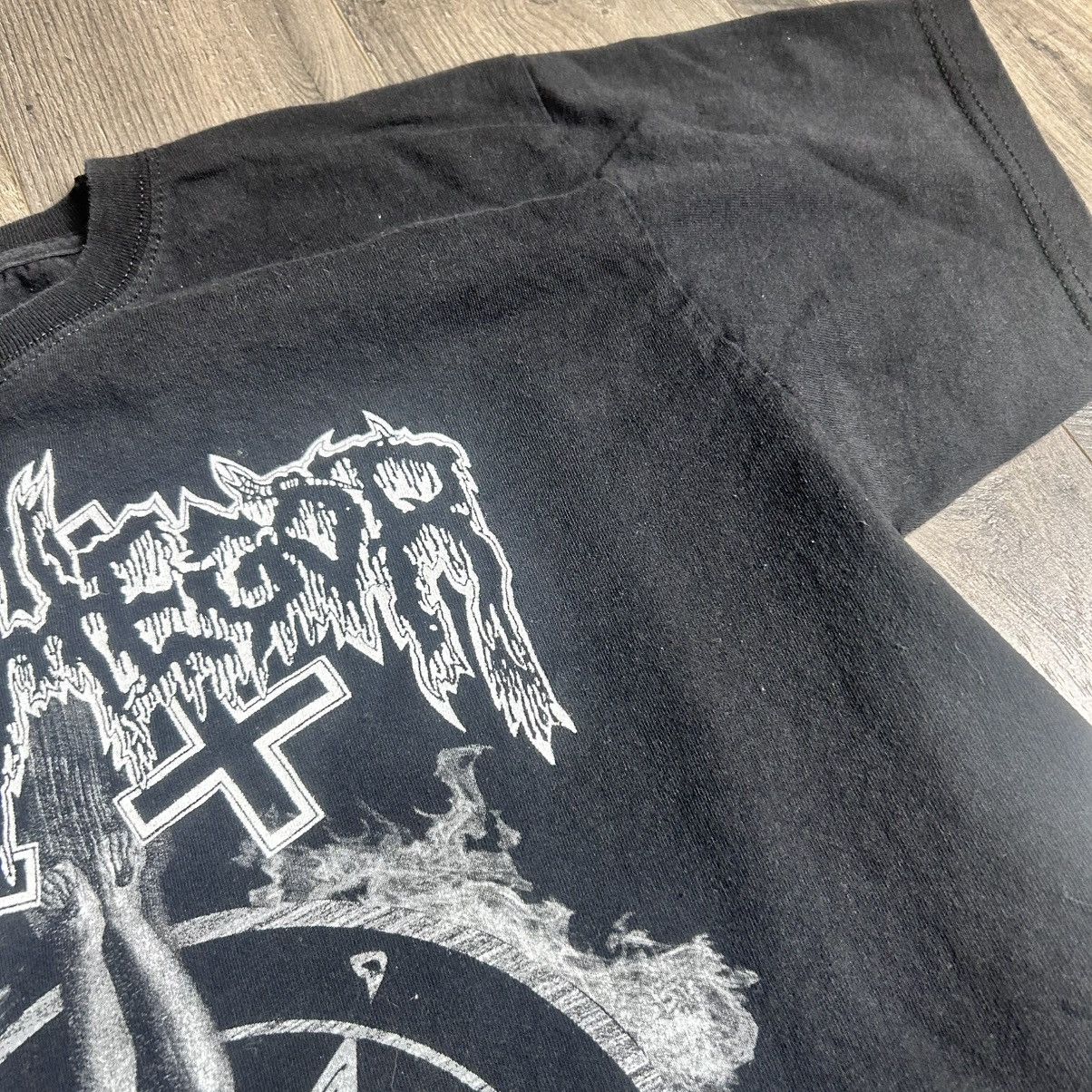 Band Tees Vintage belphegor shred for satan metal band tee shirt Size US L / EU 52-54 / 3 - 4 Thumbnail