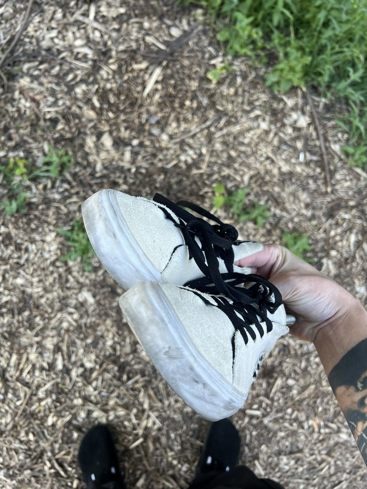 Vans VINTAGE VANS SK8 LOW SOFT MARSHMALLOW DALMATIAN DESIGNER Y2K Size US 7 / EU 40 - 4 Thumbnail