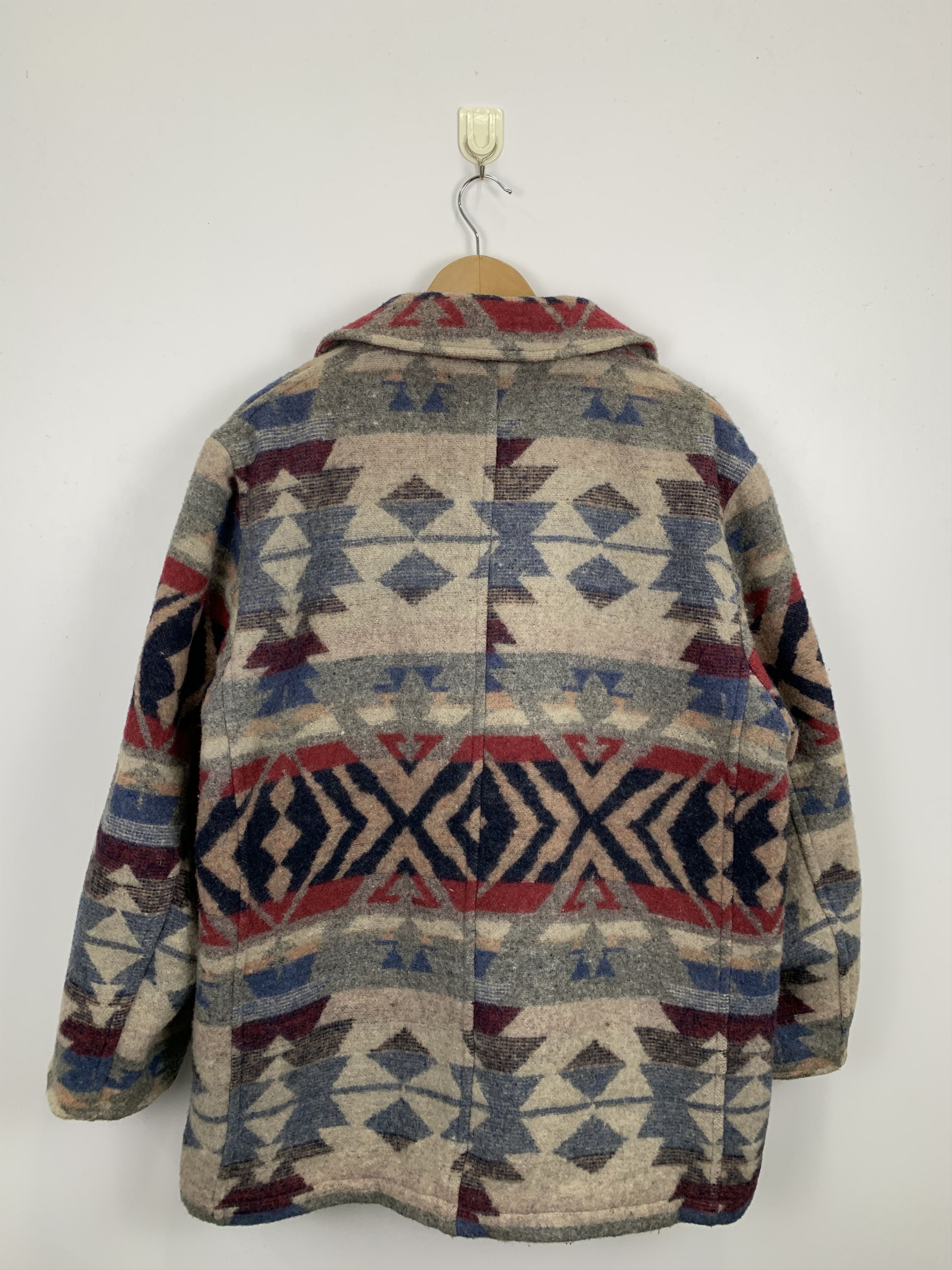 Vintage Vintage Navajo Native American Jacket Chimayo J1024 Size US L / EU 52-54 / 3 - 3 Thumbnail