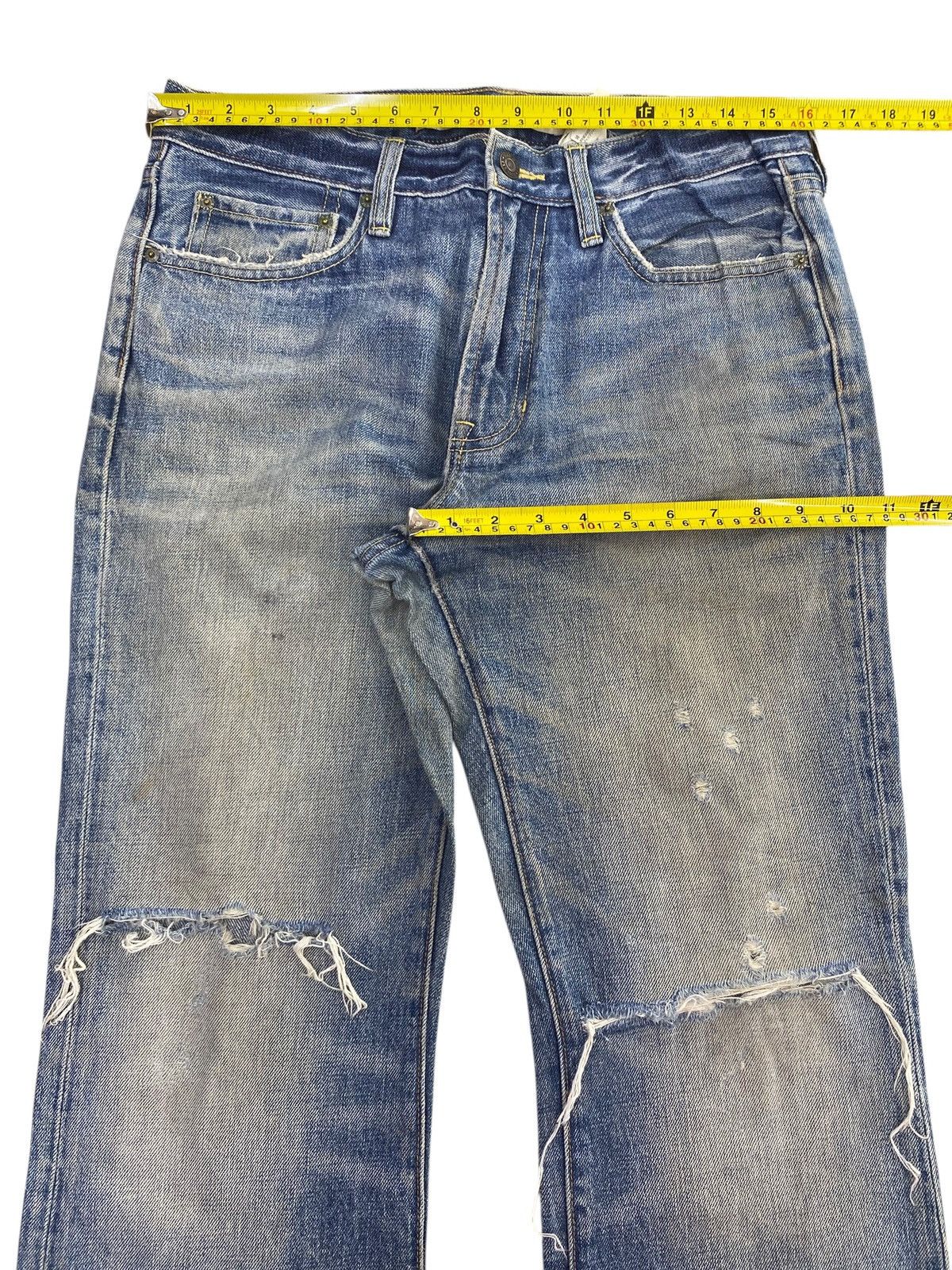 Gap Gap Faded Light Wash Style Bootcut Jeans Size US 32 / EU 48 - 5 Thumbnail
