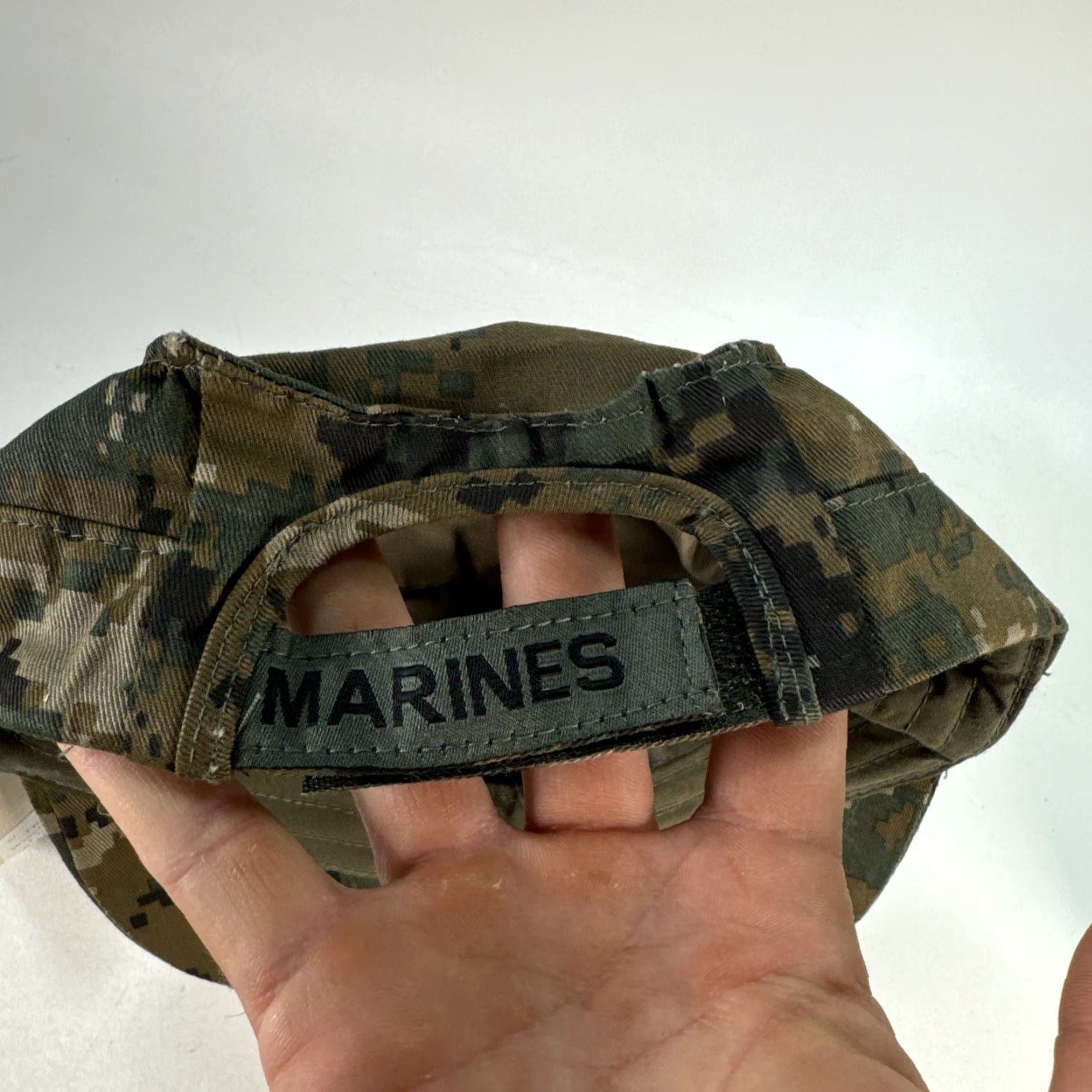 Roper VINTAGE Marines Trooper Military Cadet Hat Cap Camouflage Adult Strapback NEW Size ONE SIZE - 5 Thumbnail