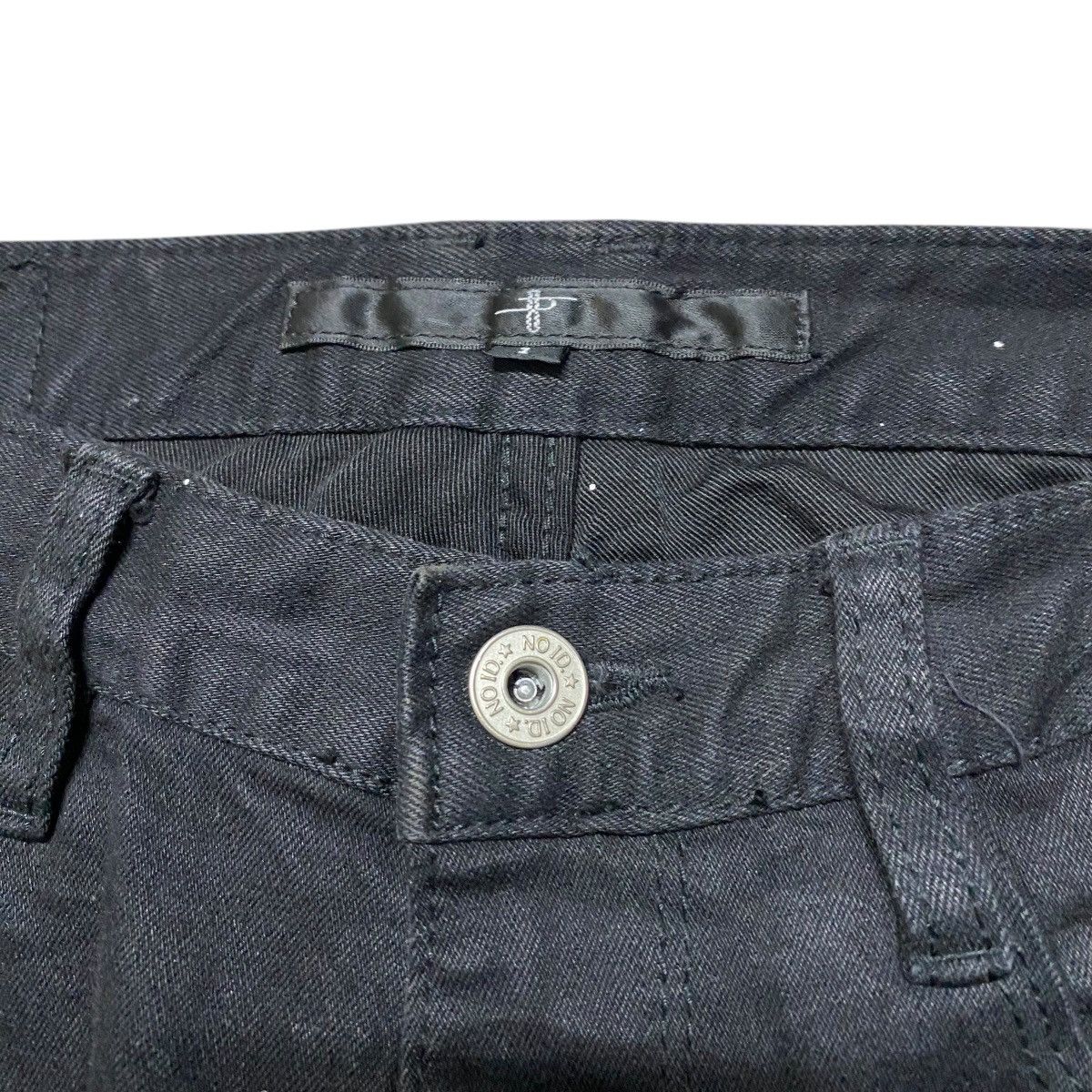 NO ID NO ID Black Denim Painter Jeans Size US 29 - 6 Thumbnail