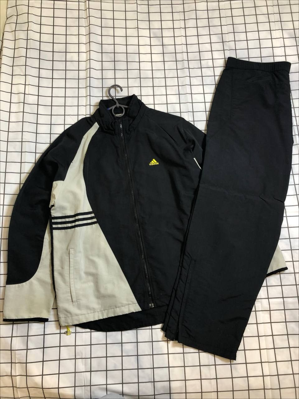 Adidas Adidas Set Football Suit Track Jacket Sweatpants Nylon Size US M / EU 48-50 / 2 - 1 Thumbnail
