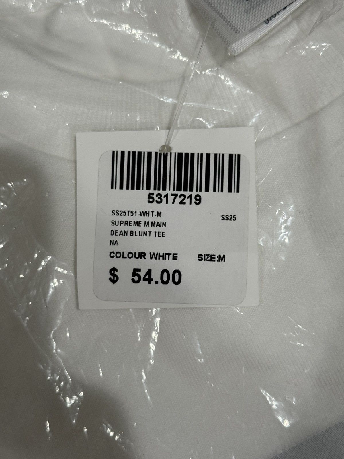 Supreme Dean Blunt Tee Size US M / EU 48-50 / 2 - 3 Thumbnail