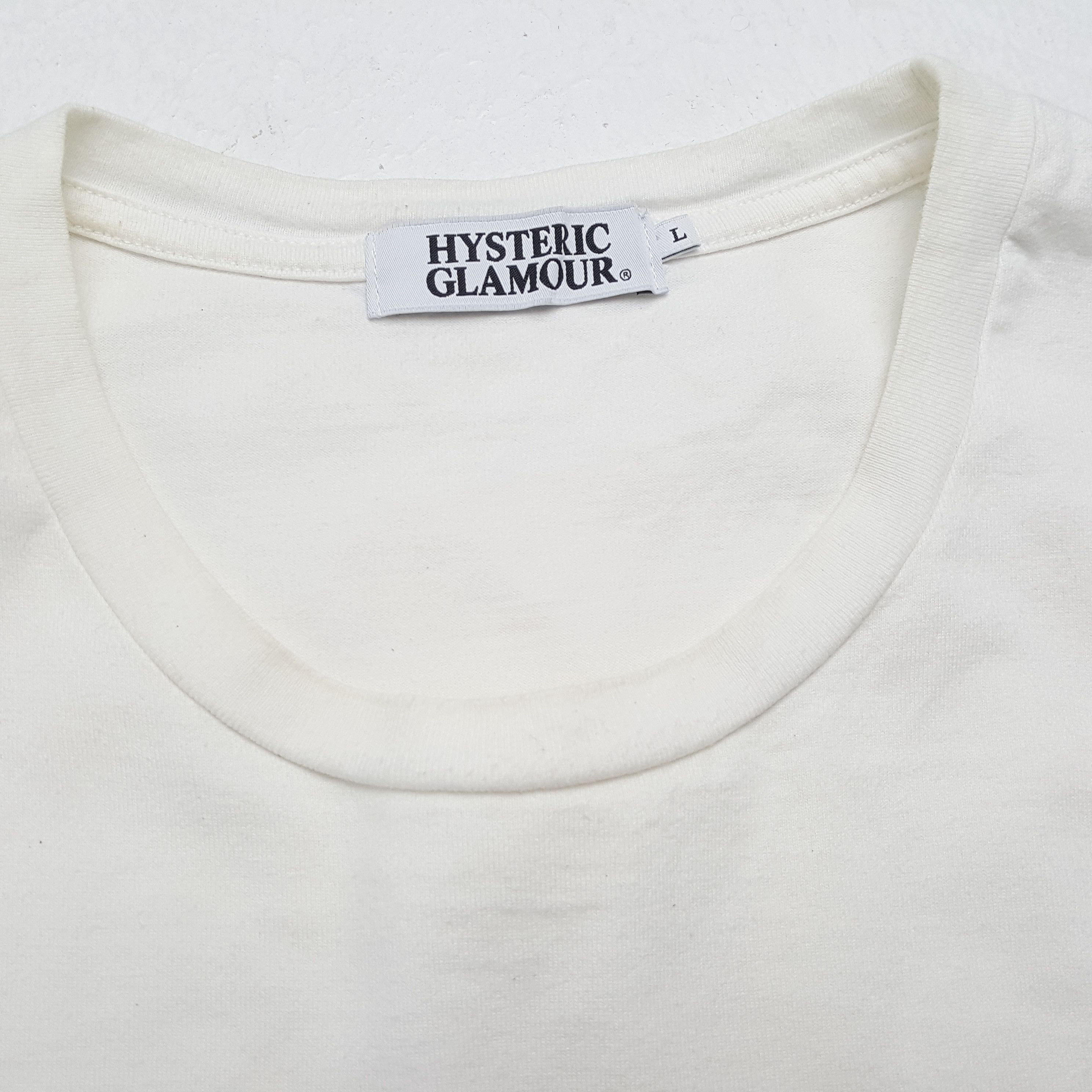 Hysteric Glamour × Japanese Brand × Vintage Vintage HYSTERIC GLAMOUR Japanese Fashion Brand T-Shirts Size US M / EU 48-50 / 2 - 8 Thumbnail