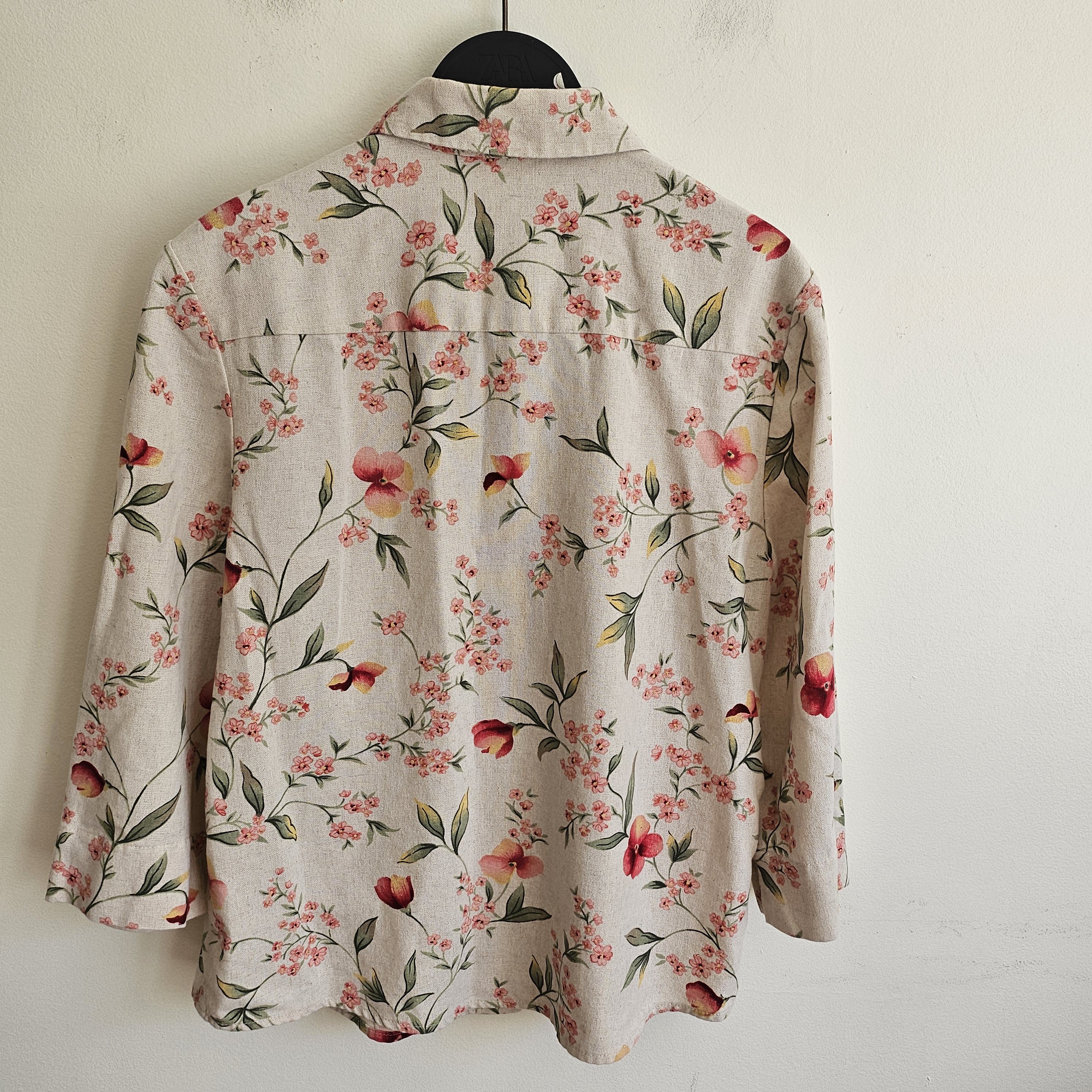 Vintage Vintage JACLYN SMITH Linen blouse/shirt Size M / US 6-8 / IT 42-44 - 6 Thumbnail