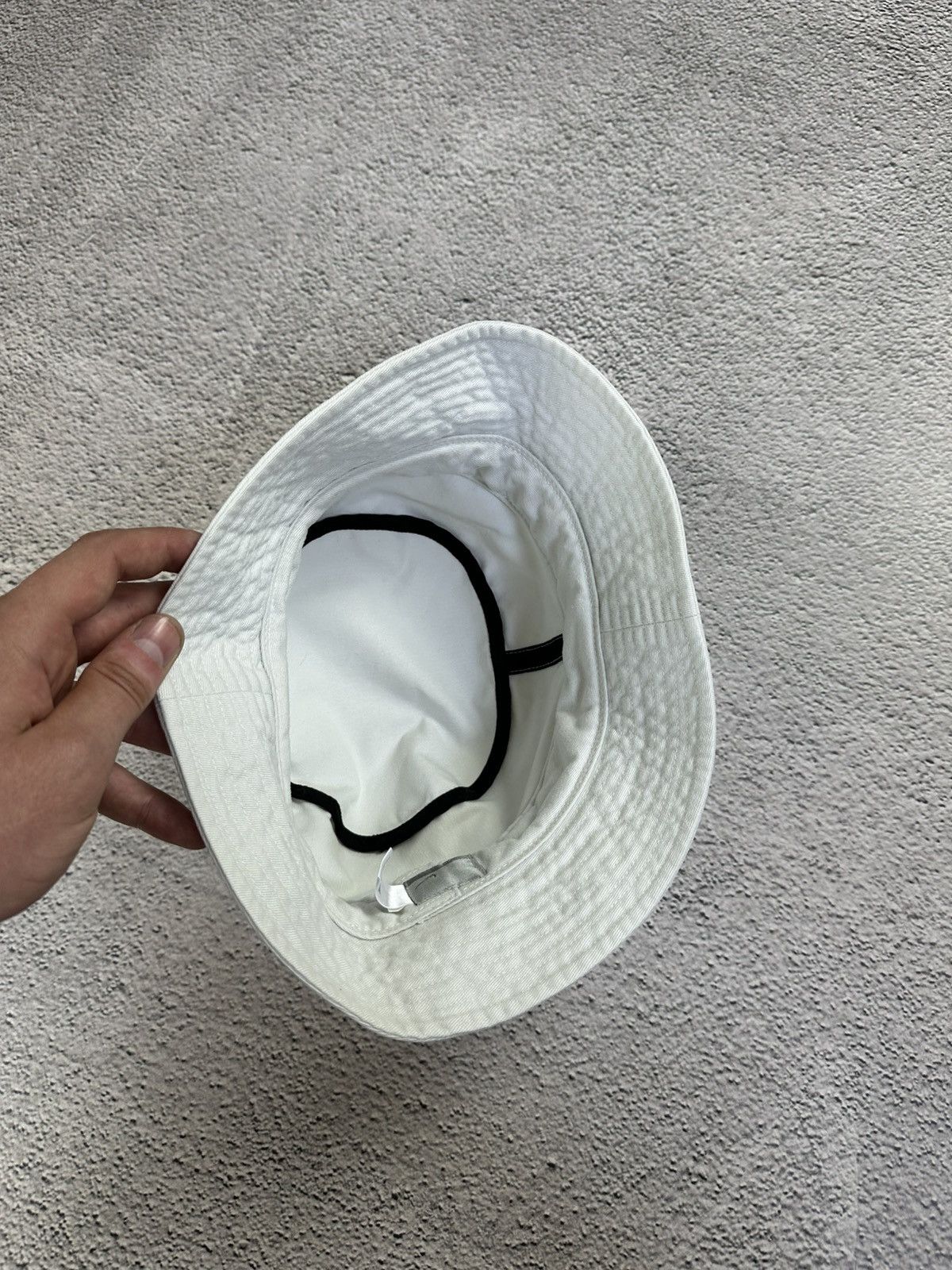 Nike × Vintage Vintage Nike Reversible Bucket Hat Panama Embroidered Logo Size ONE SIZE - 6 Thumbnail