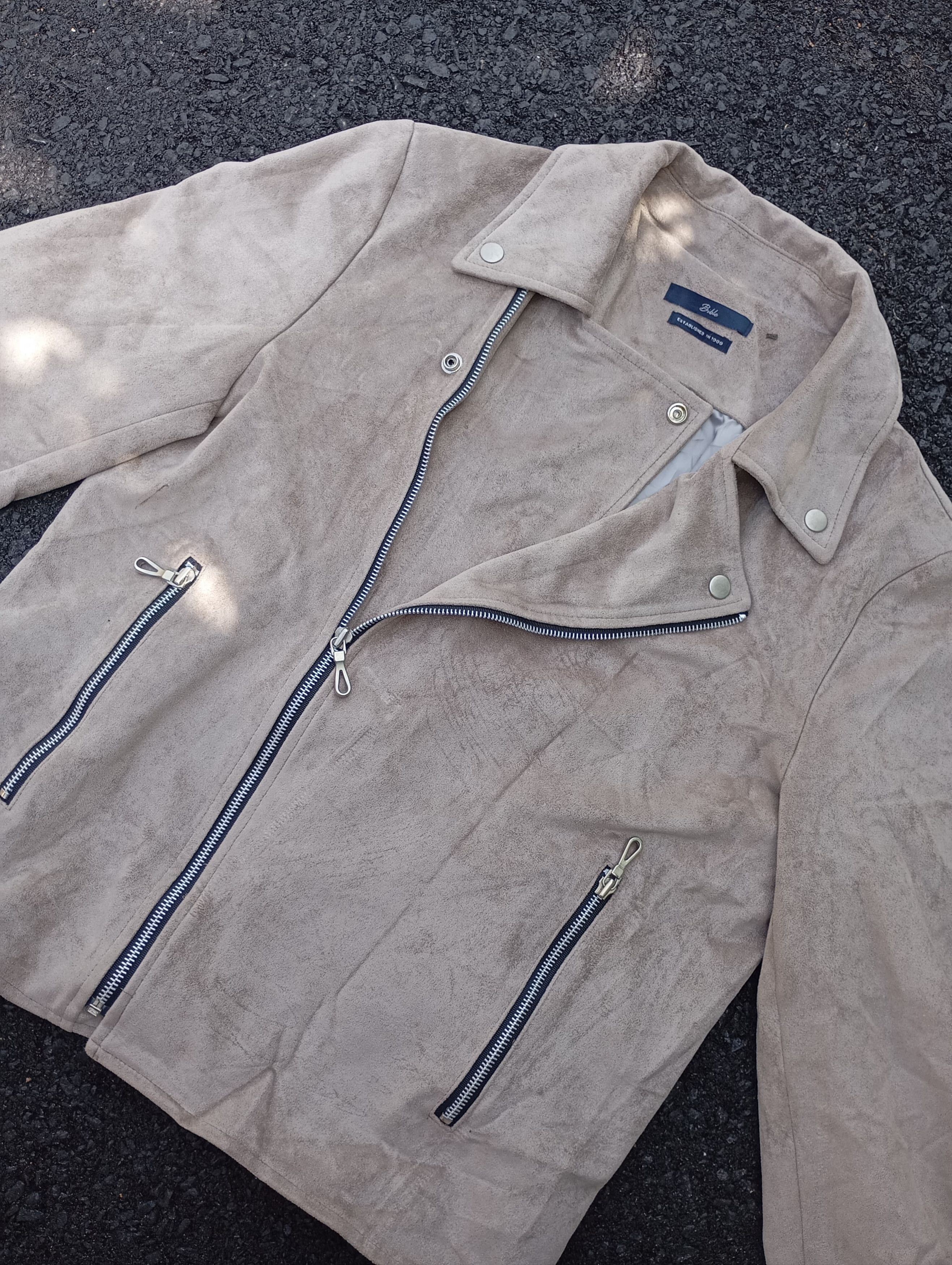 Japanese Brand Leather jaket ramones Size US M / EU 48-50 / 2 - 3 Thumbnail