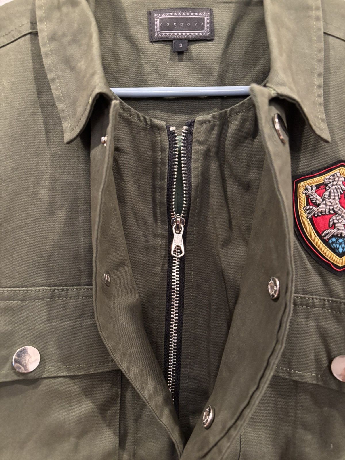 Diamond Supply Co. Diamond Supply Co Cordova Green Military Style Jacket Sz: S Size US S / EU 44-46 / 1 - 6 Thumbnail