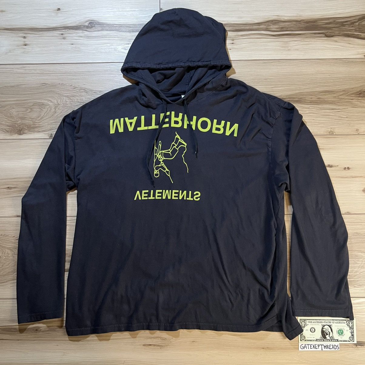 Vetements Vetements 'Back to The Future' Pullover Hoodie | Grailed