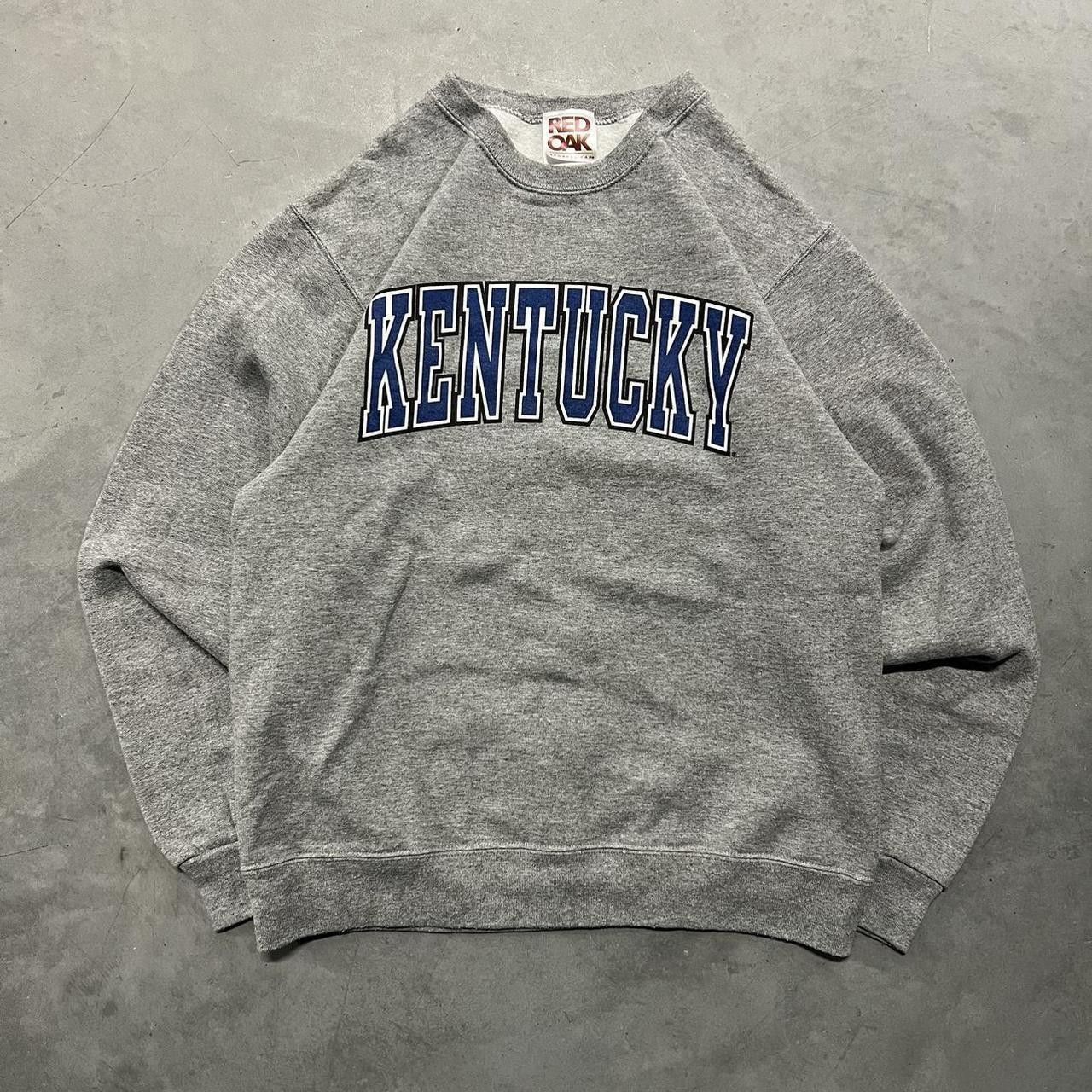 Vintage Crazy Vintage Y2K/2000s University of Kentucky wildcats Red Oak College Essential Sweatshirt! Size US S / EU 44-46 / 1 - 1 Thumbnail