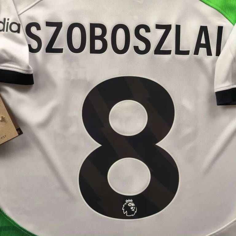 Nike NEW Liverpool 2023-24 away Szoboszlai football jersey size S Size US S / EU 44-46 / 1 - 9 Thumbnail