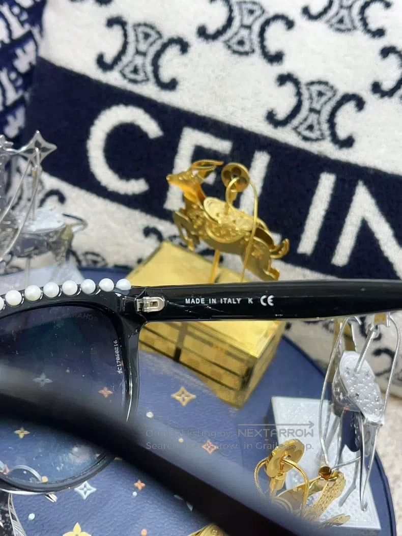 Chanel Chanel Pearl sunglasses Size ONE SIZE - 6 Thumbnail