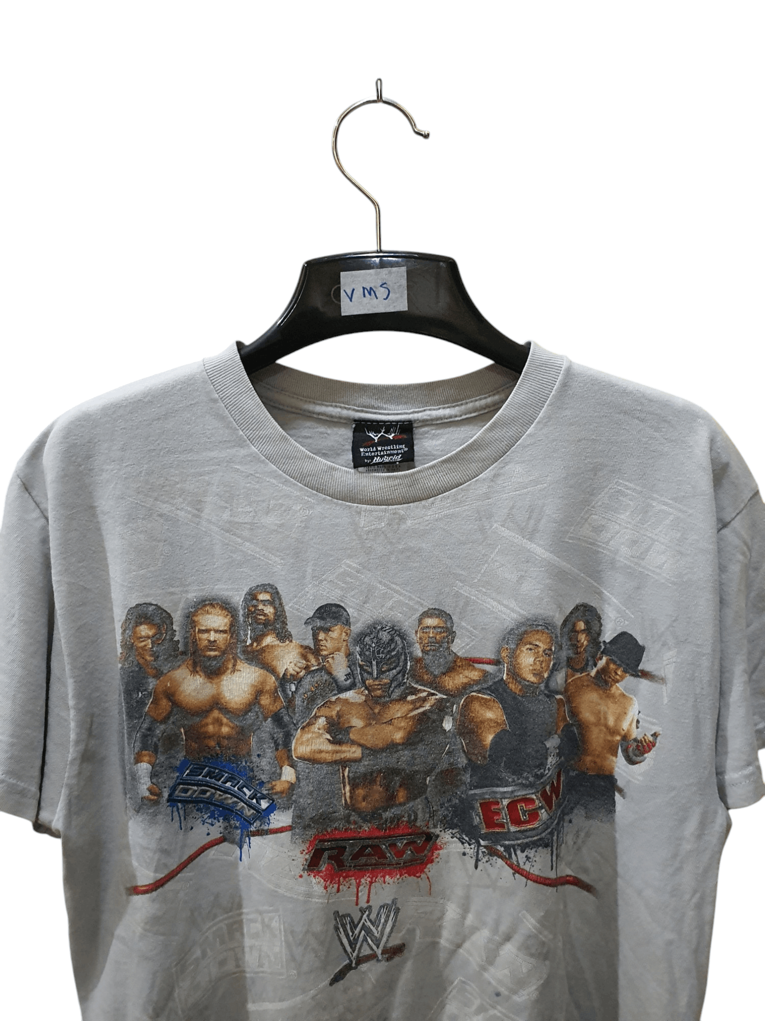 Vintage Vintage 2008 WWE Hybrid Smackdown vs Raw graphic T-shirt Size US L / EU 52-54 / 3 - 3 Thumbnail