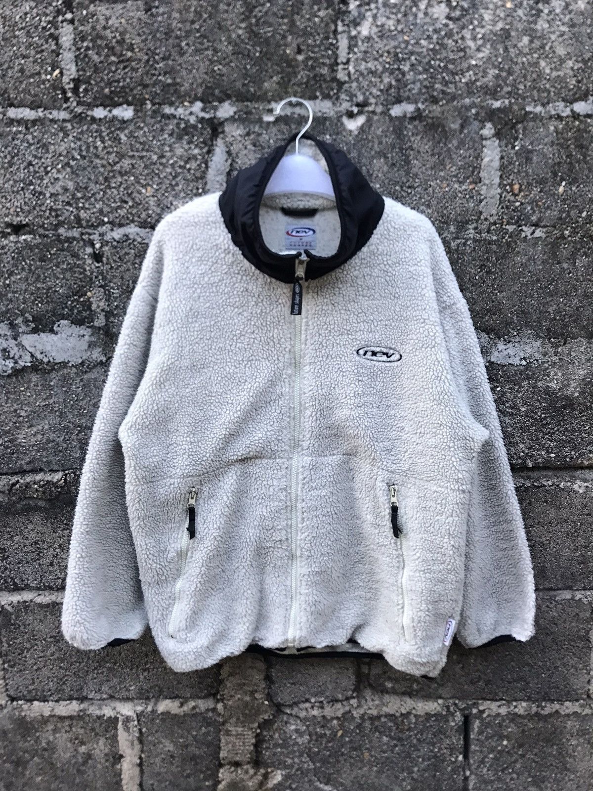 ⚡️Vintage Nev Future Shapes Zipper Fleece Jacket