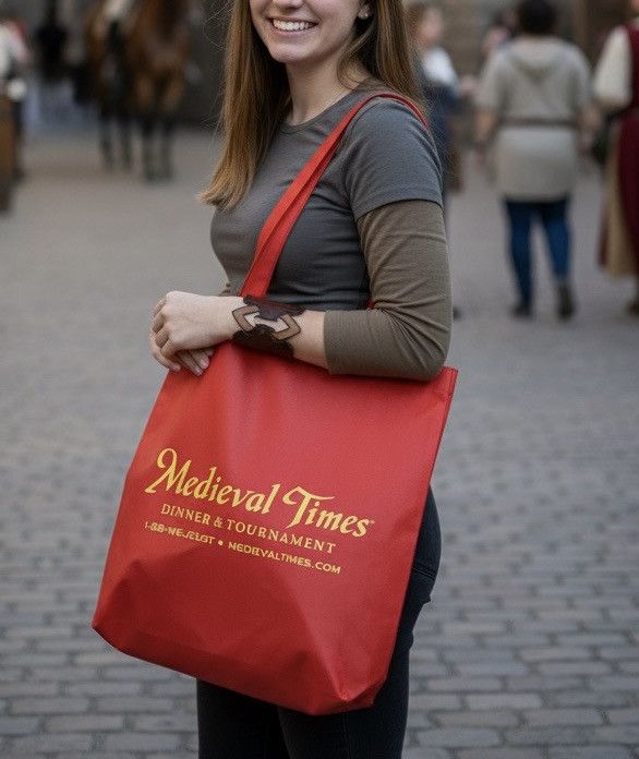 Other Medieval Times Dinner & Tournament Logo Reusable Tote Bag Size ONE SIZE - 1 Thumbnail