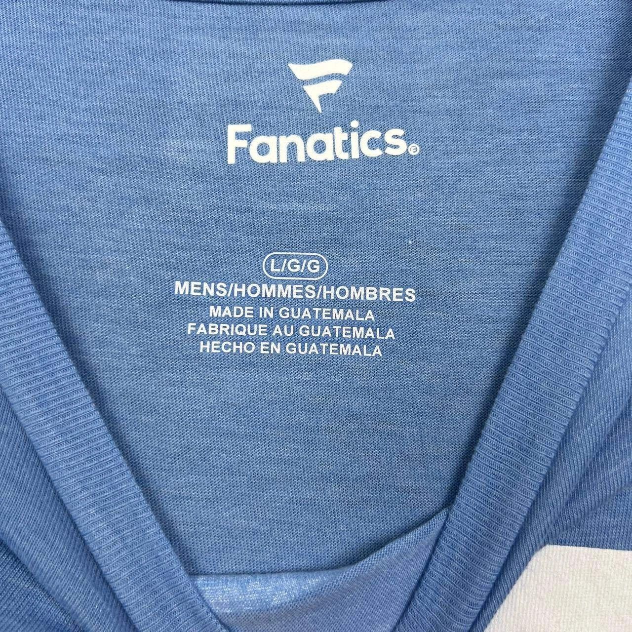 Other New York City FC Shirt Men Fanatics Short Sleeve Crew Neck L Size US L / EU 52-54 / 3 - 6 Thumbnail