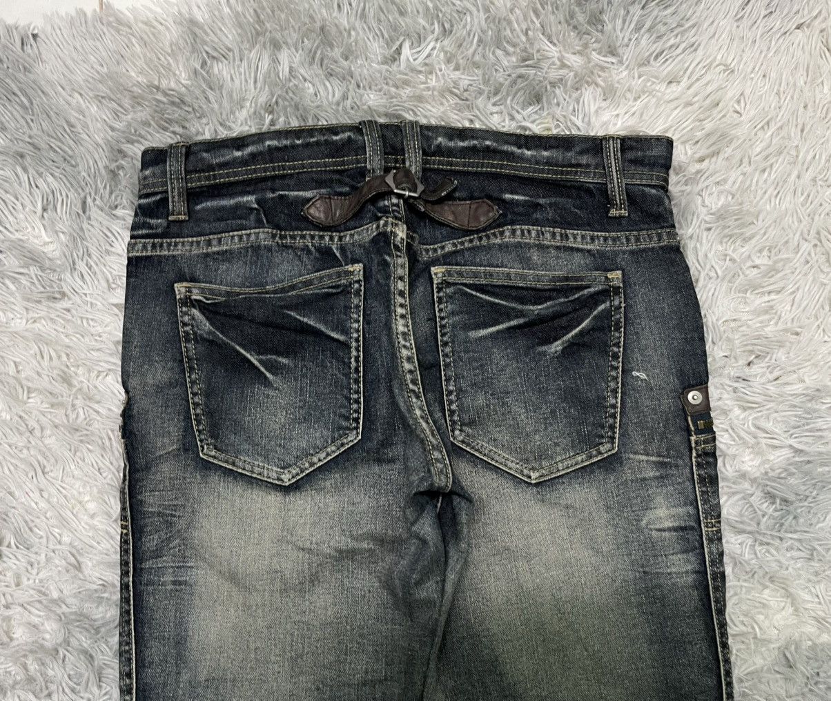 PPFM 2000s PPFM INSPIRED FLARE JEANS RARE DESIGN Size US 32 / EU 48 - 15 Thumbnail
