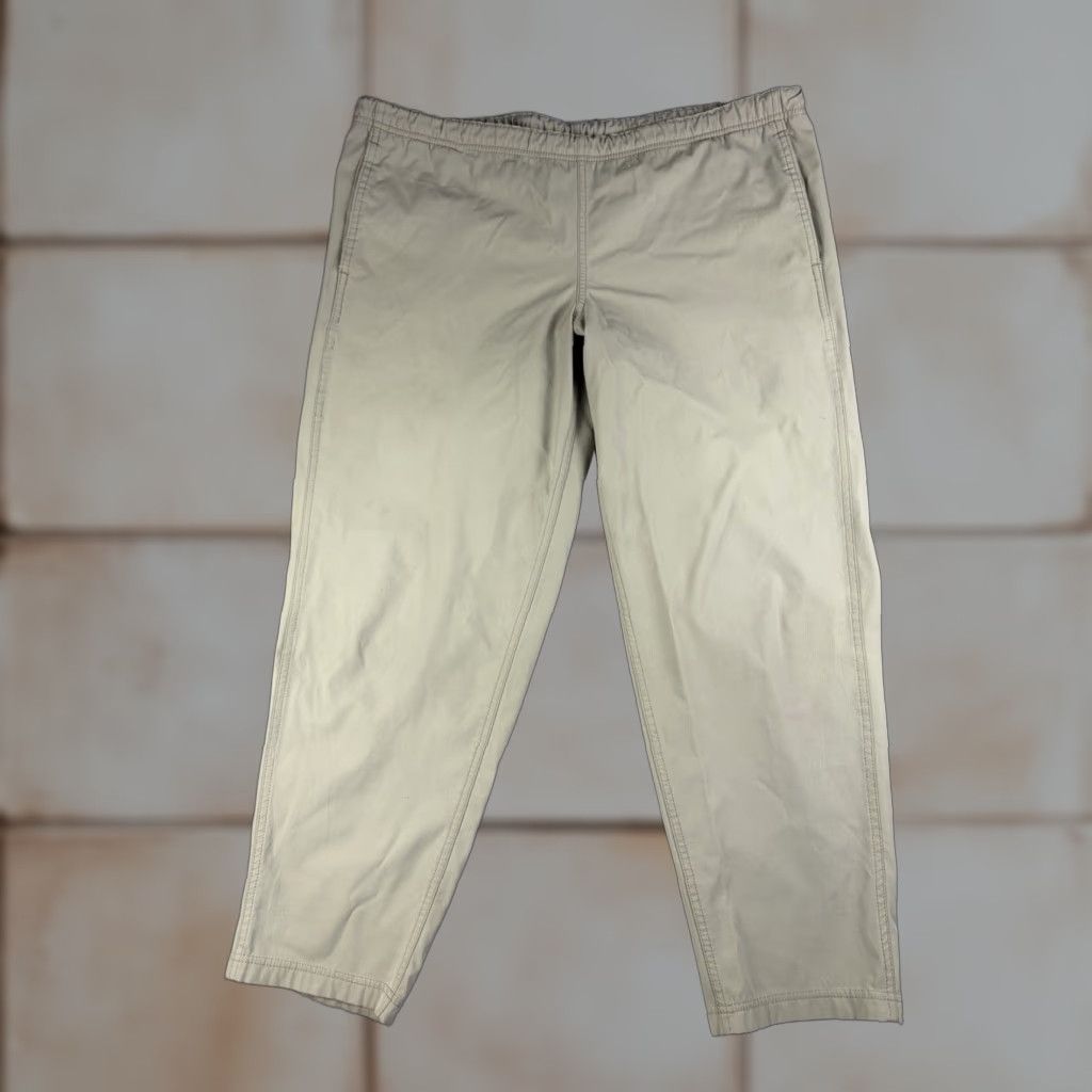 Patagonia VINTAGE Patagonia Pants Mens M 40x27 Brown Nylon Spandex Drawstring Elastic Waist Pockets Hiking Gym Activewear Size US 31 - 1 Thumbnail