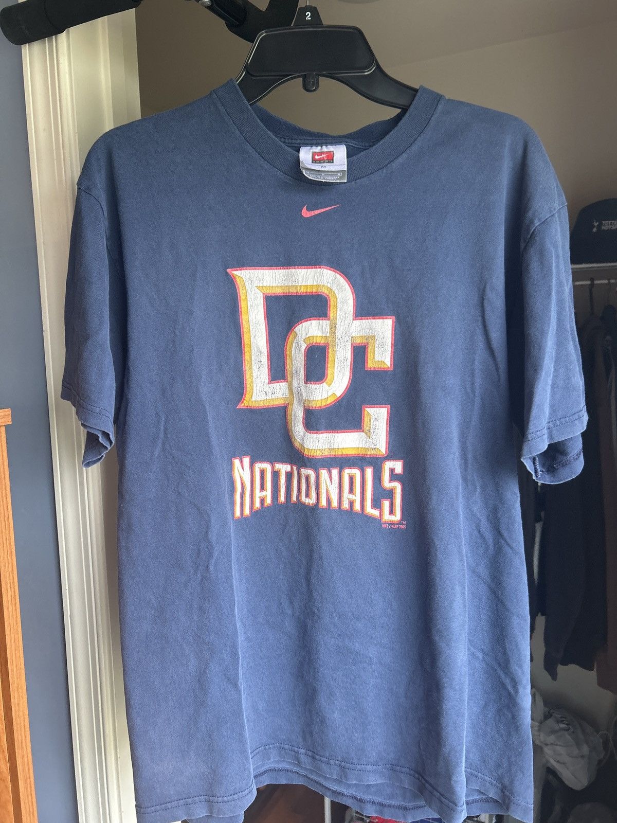 Nike × Vintage Vintage Nike Nationals Tee Size US M / EU 48-50 / 2 - 2 Thumbnail