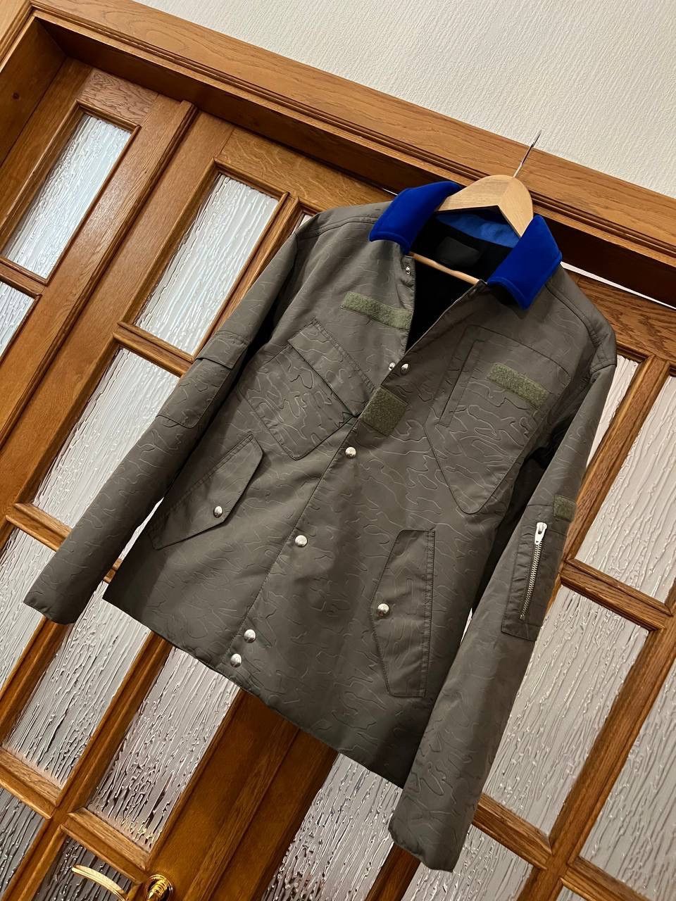 Alexander Wang Camo jacket with velour collar Size US S / EU 44-46 / 1 - 7 Thumbnail