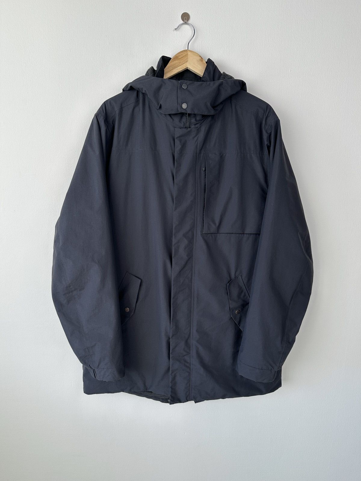 NN07 NN07 Jasper 8208 Technical 2-Layer Fishtail Parka Navy Blue Size US XXL / EU 58 / 5 - 1 Thumbnail