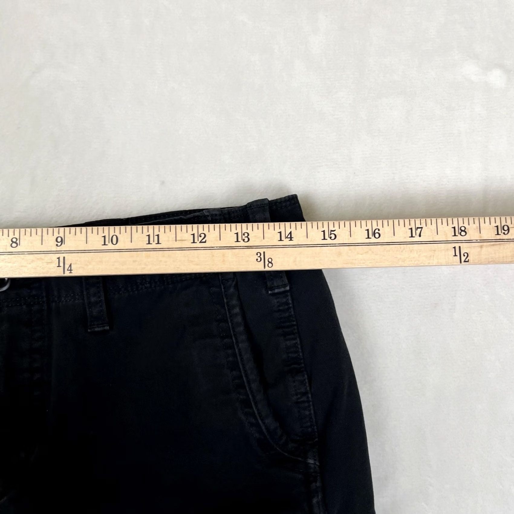Polo Ralph Lauren Ralph Lauren Sport Cargo Pants Womens 6 Black Ankle Zip Utility Slim Pockets Zipper Twill Cap Size 28" / US 6 / IT 42 - 6 Thumbnail