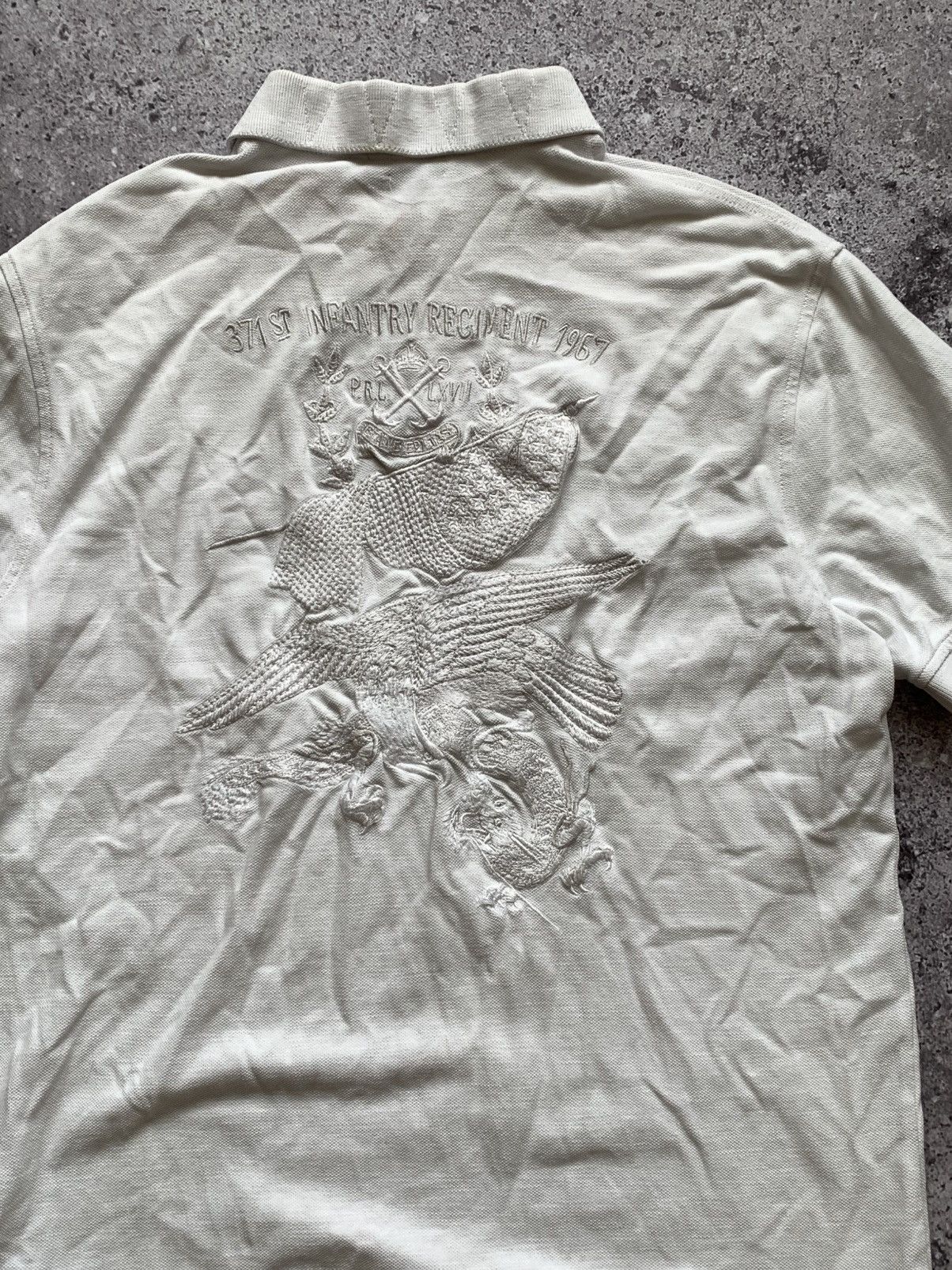 Polo Ralph Lauren 🔥POLO RALPH LAUREN 371st INFANTRY DRAGON JAPAN STYLE POLO Size US M / EU 48-50 / 2 - 10 Thumbnail