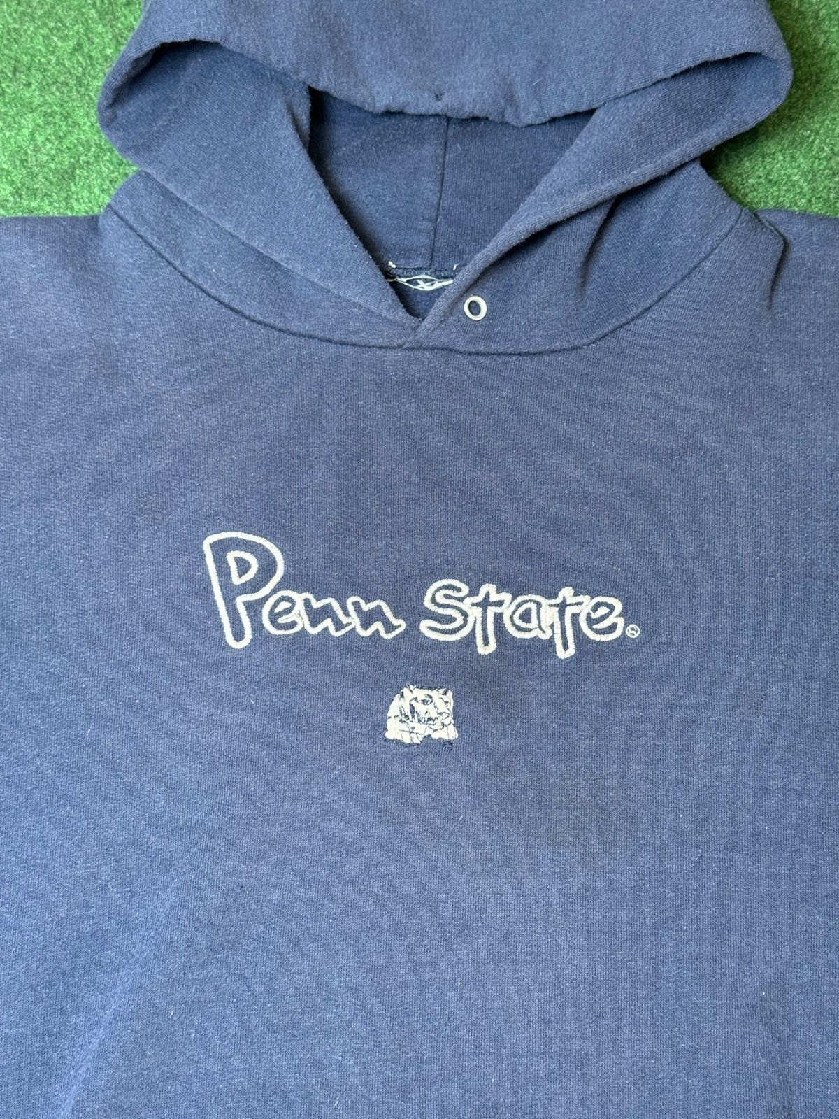 Vintage Vintage 90s Penn State Nittany Lions Embroidered Hoodie Size S / US 4 / IT 40 - 2 Thumbnail