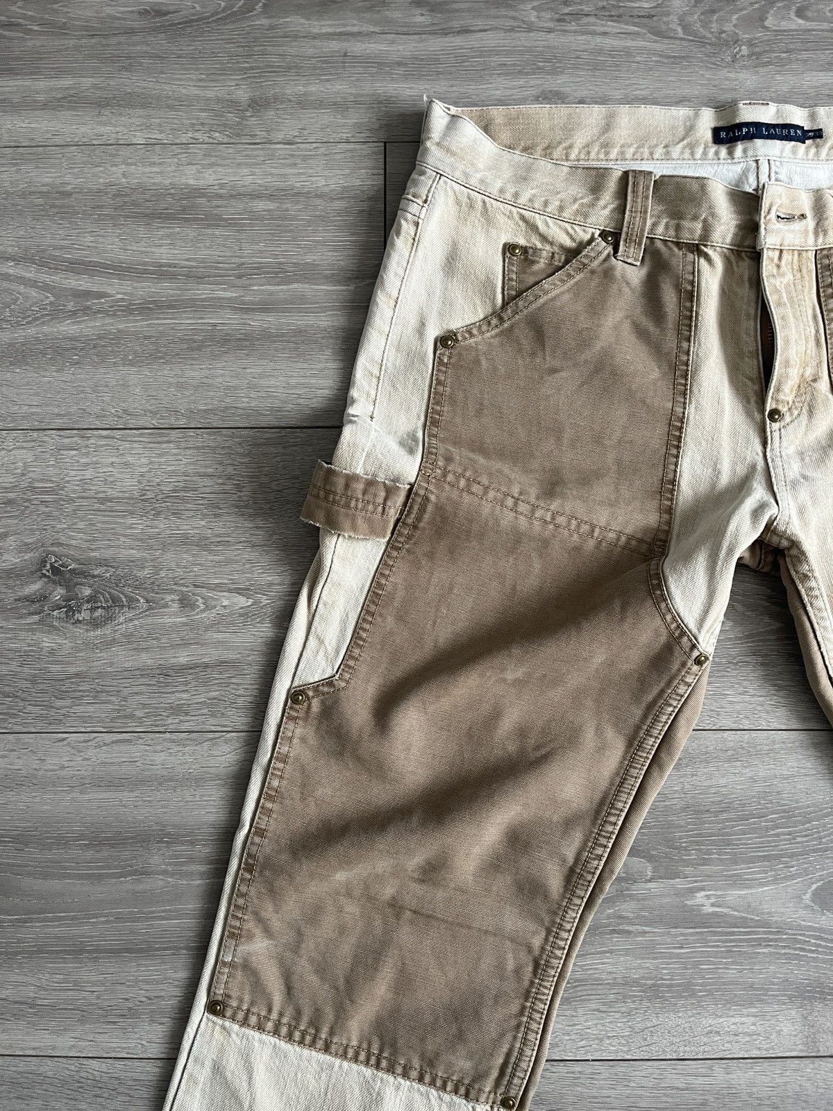 Designer × Ralph Lauren × Vintage Vintage Ralph Lauren Carpenter Pants Size US 30 / EU 46 - 2 Thumbnail