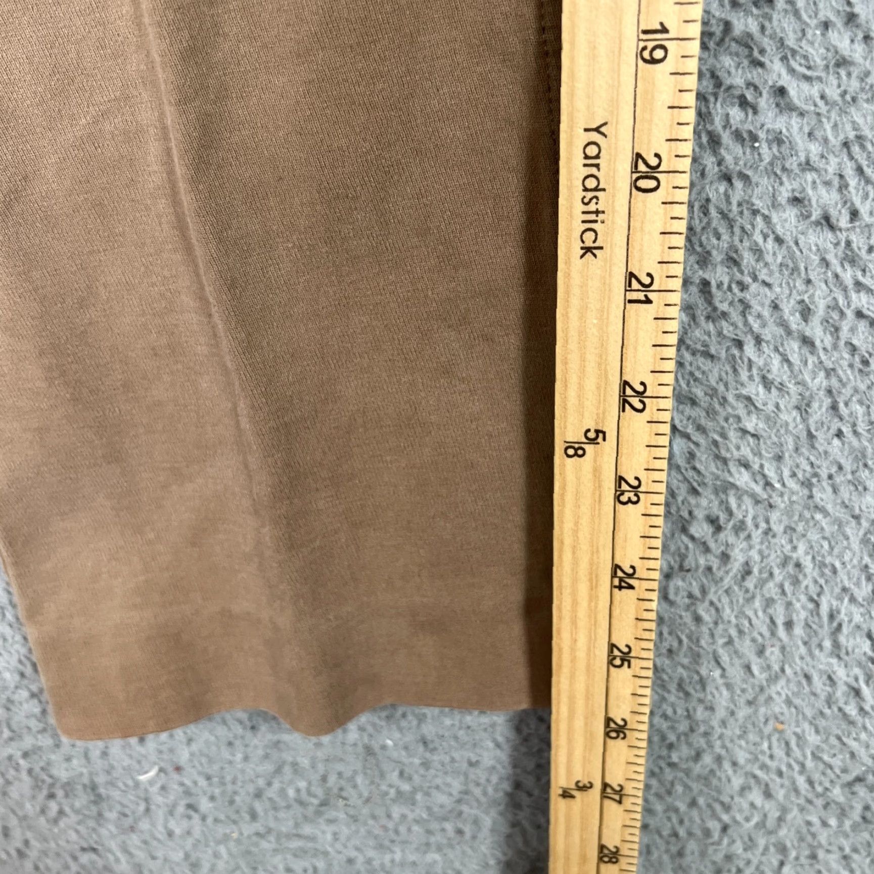 Eileen Fisher EILEEN FISHER Women’s Dress Pants Brown Classic Fit Size L 28" Inseam Hemmed Size 36" / US 14 / IT 50 - 3 Thumbnail