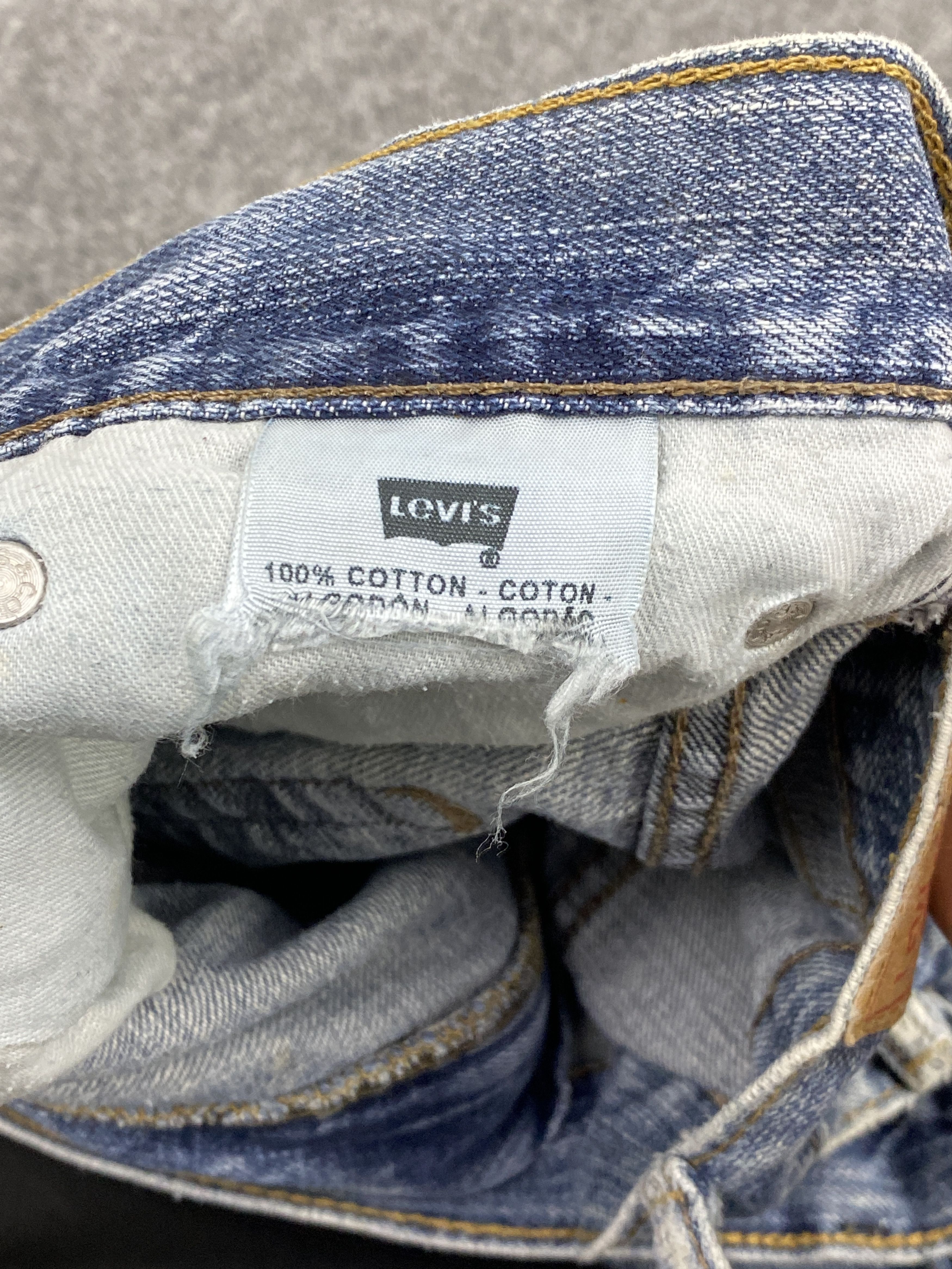 Levi's Vintage Levis 569 Faded Blue Jeans DP2619 Size US 40 / EU 56 - 6 Thumbnail