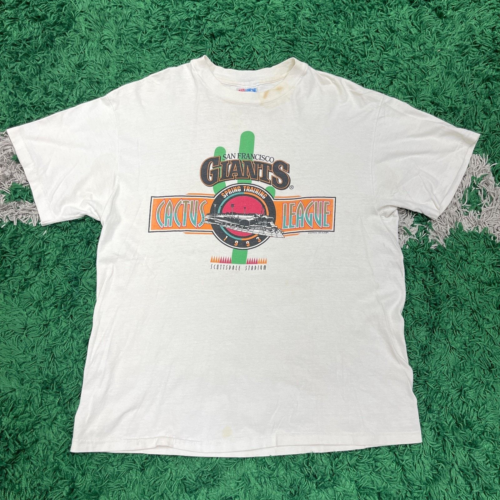 Vintage vintage 1993 SF Giants "Cactus League" spring training Tee Size US L / EU 52-54 / 3 - 1 Thumbnail