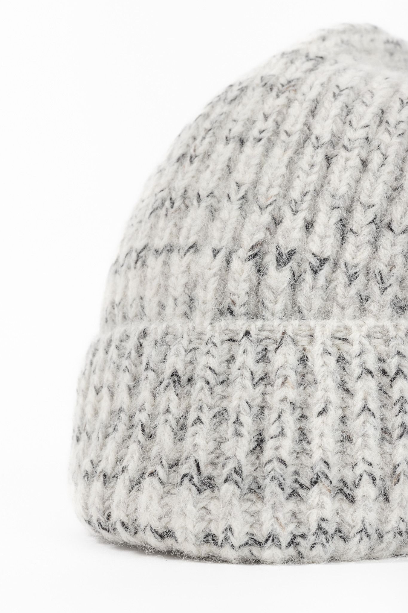 Missoni Missoni Grey Wool & Alpaca Melange Knit Beanie Size ONE SIZE - 3 Thumbnail